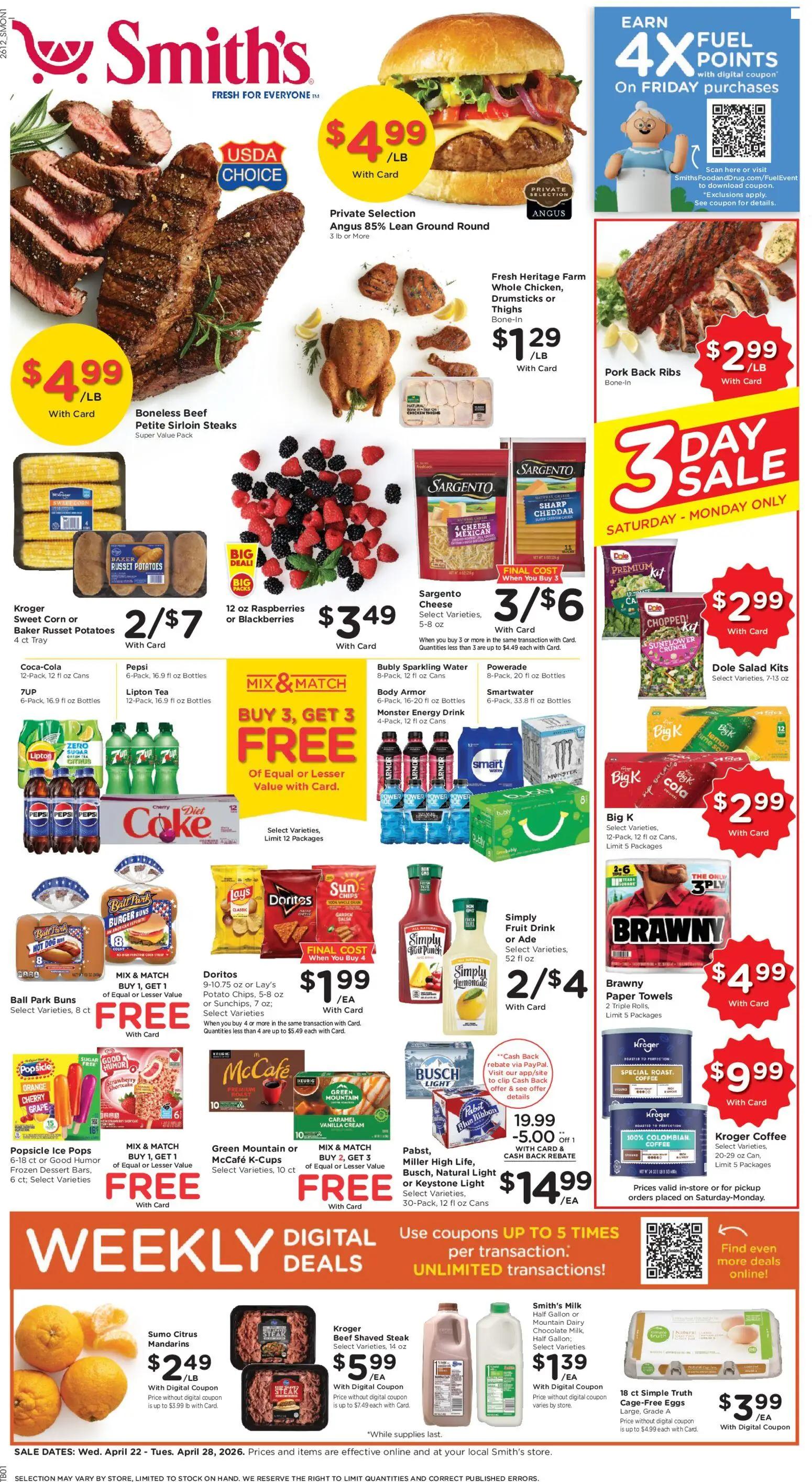 smiths - Smith's Weekly Ad - 04/22 - 04/28 2026