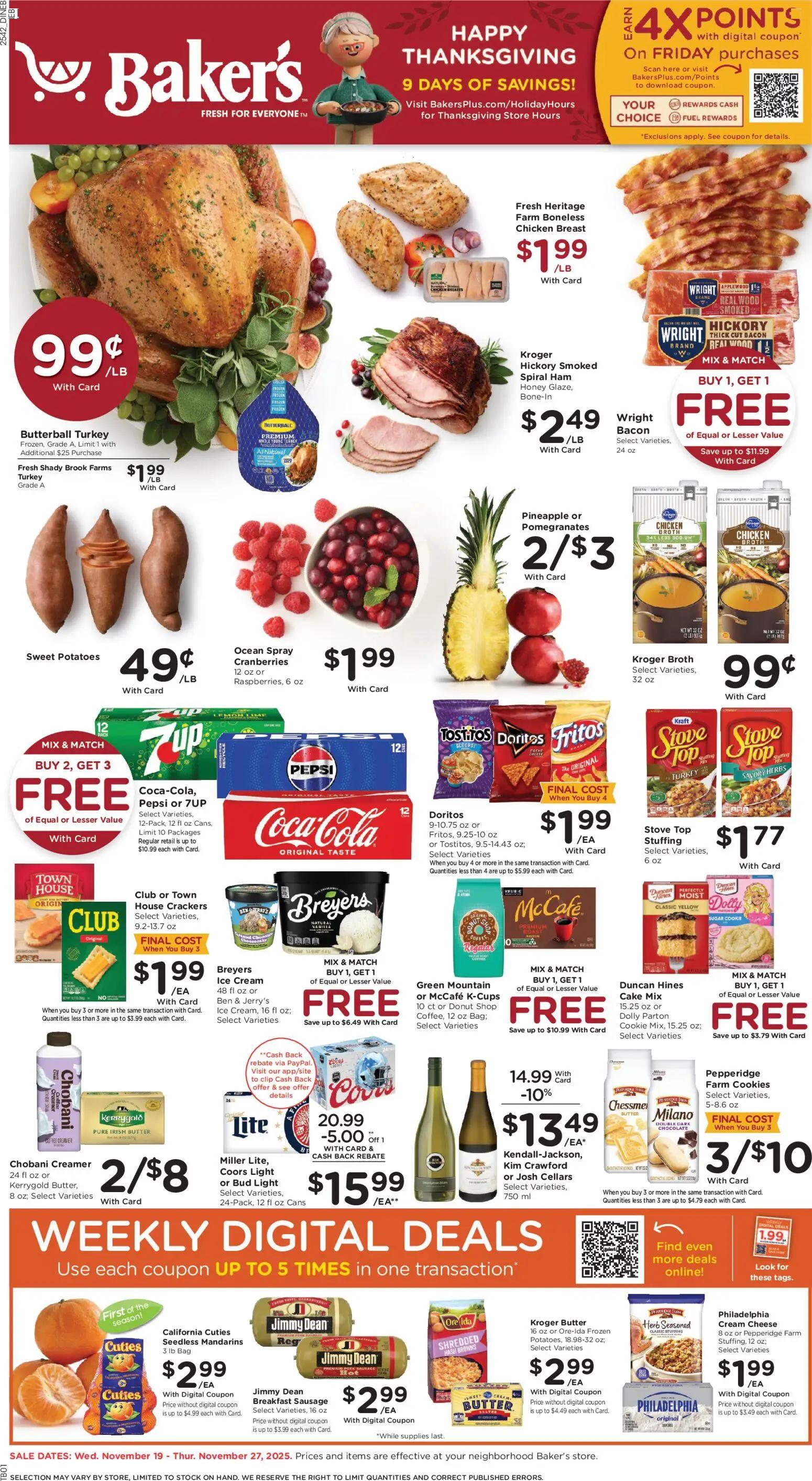 bakers - Weekly ads Baker's BLACK FRIDAY from 11/19/2025
