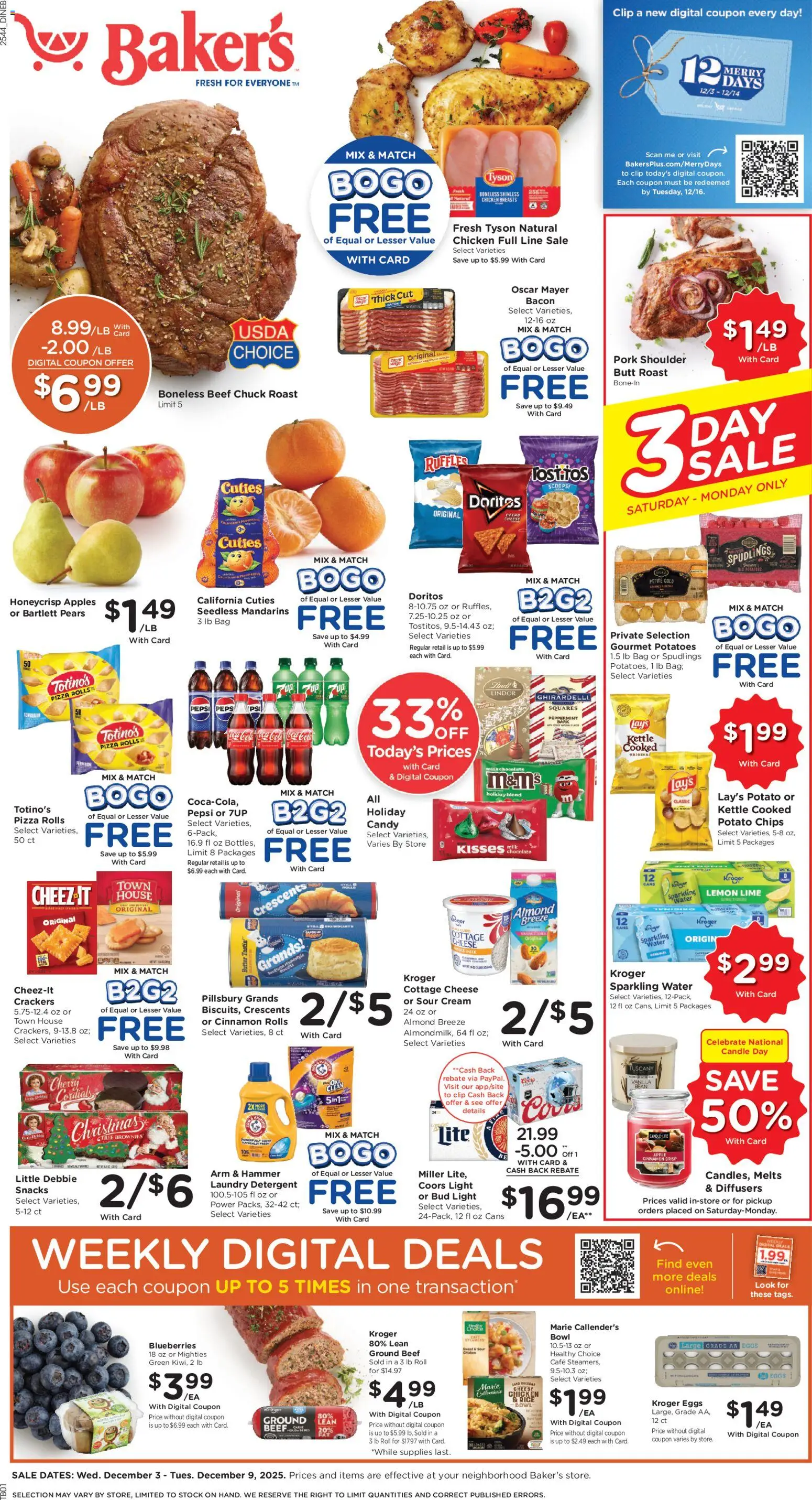 bakers - Baker's Weekly Ad - 12/03 - 12/09 2025