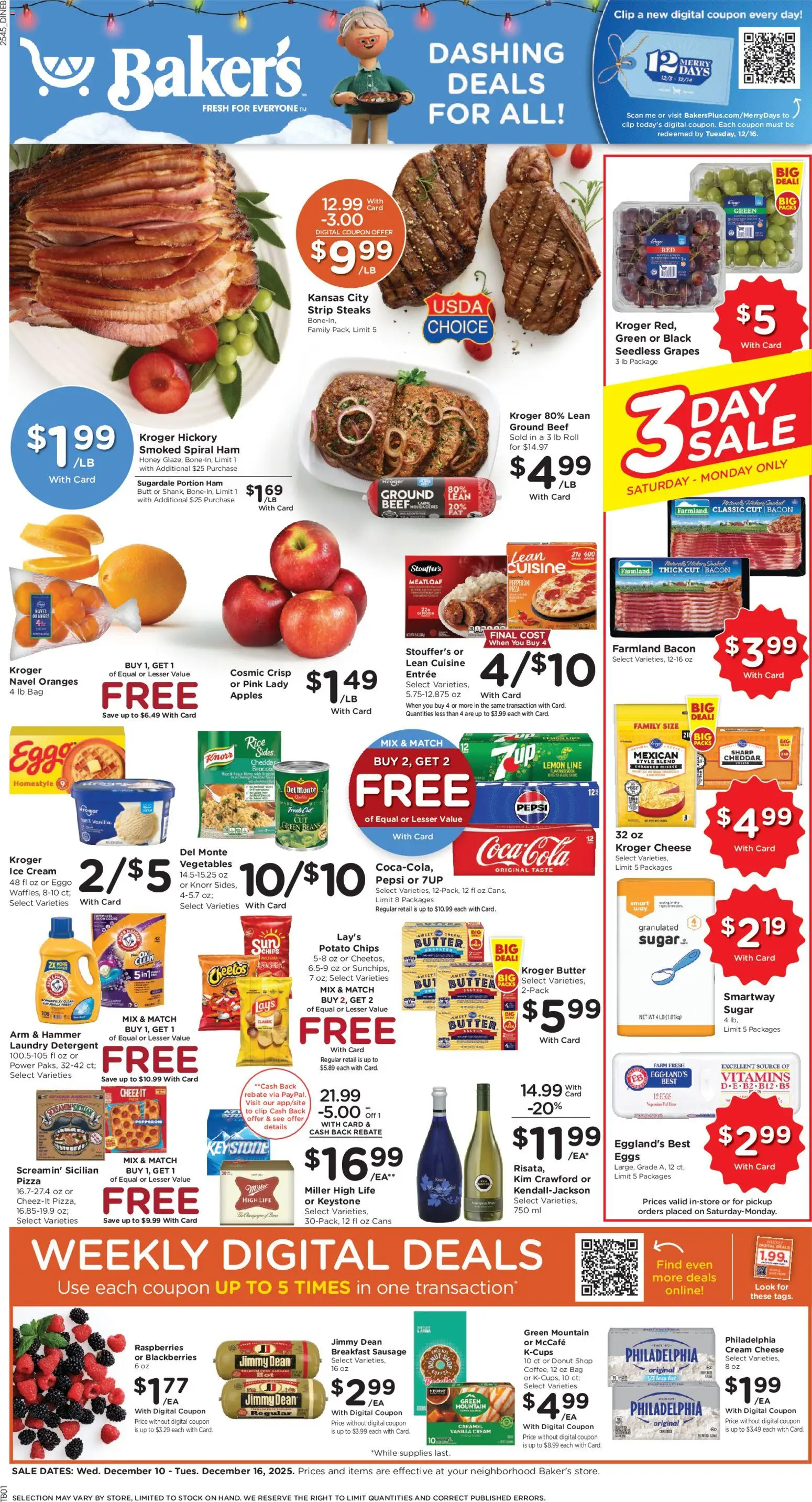 bakers - Baker's Weekly Ad - 12/10 - 12/16 2025 - page: 1