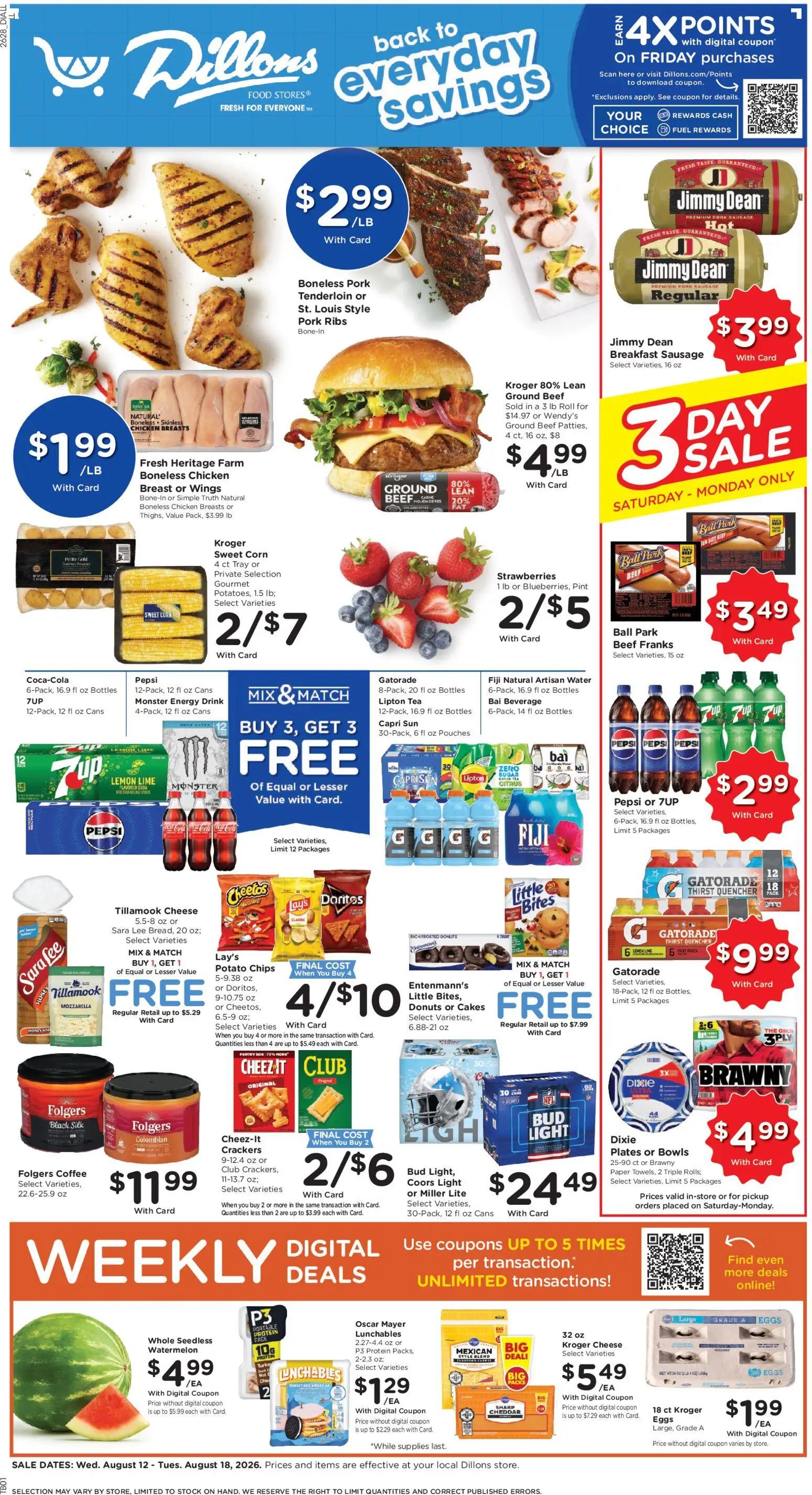 dillons - Dillons Weekly Ad - 08/12 - 08/18 2026