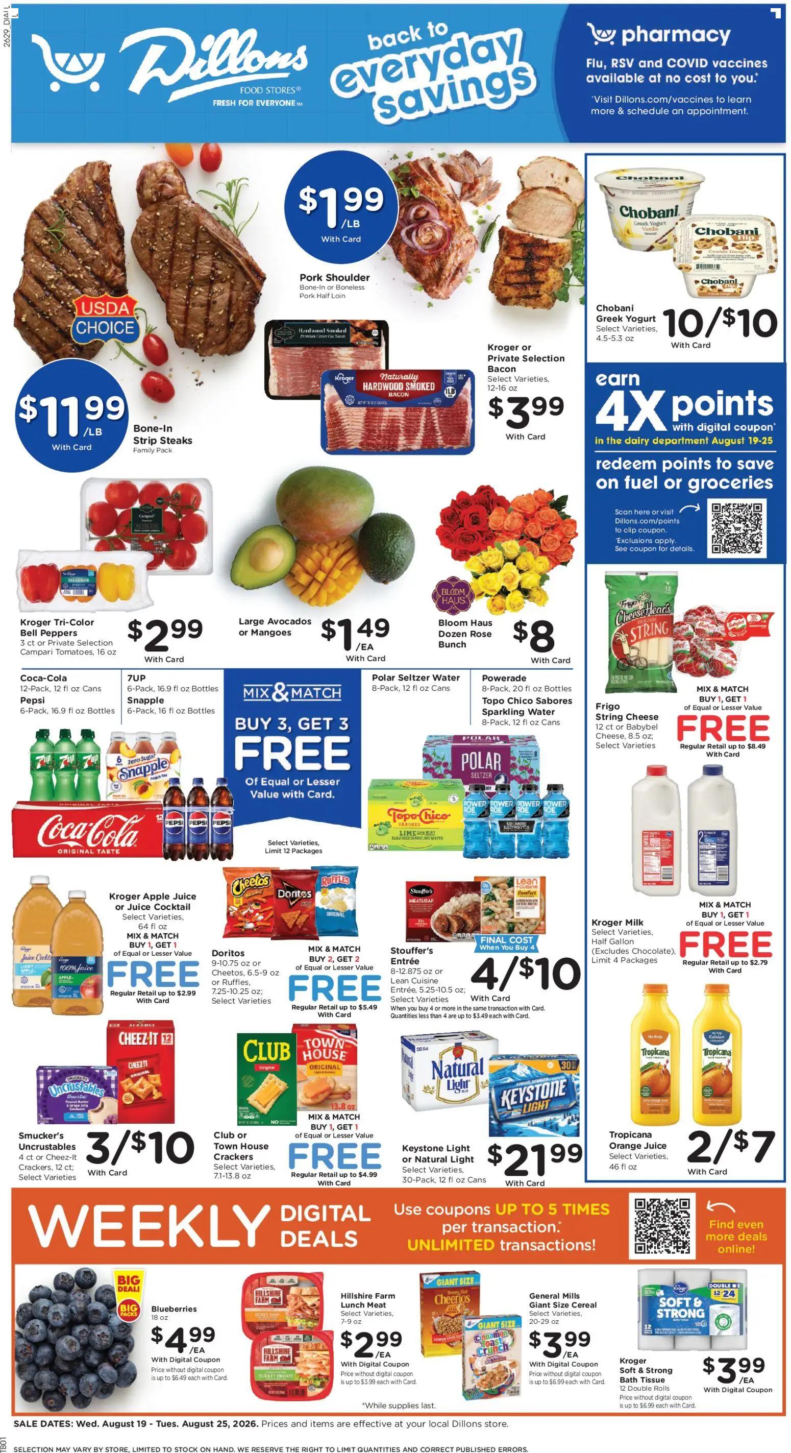 dillons - Dillons Weekly Ad - 08/19 - 08/25 2026