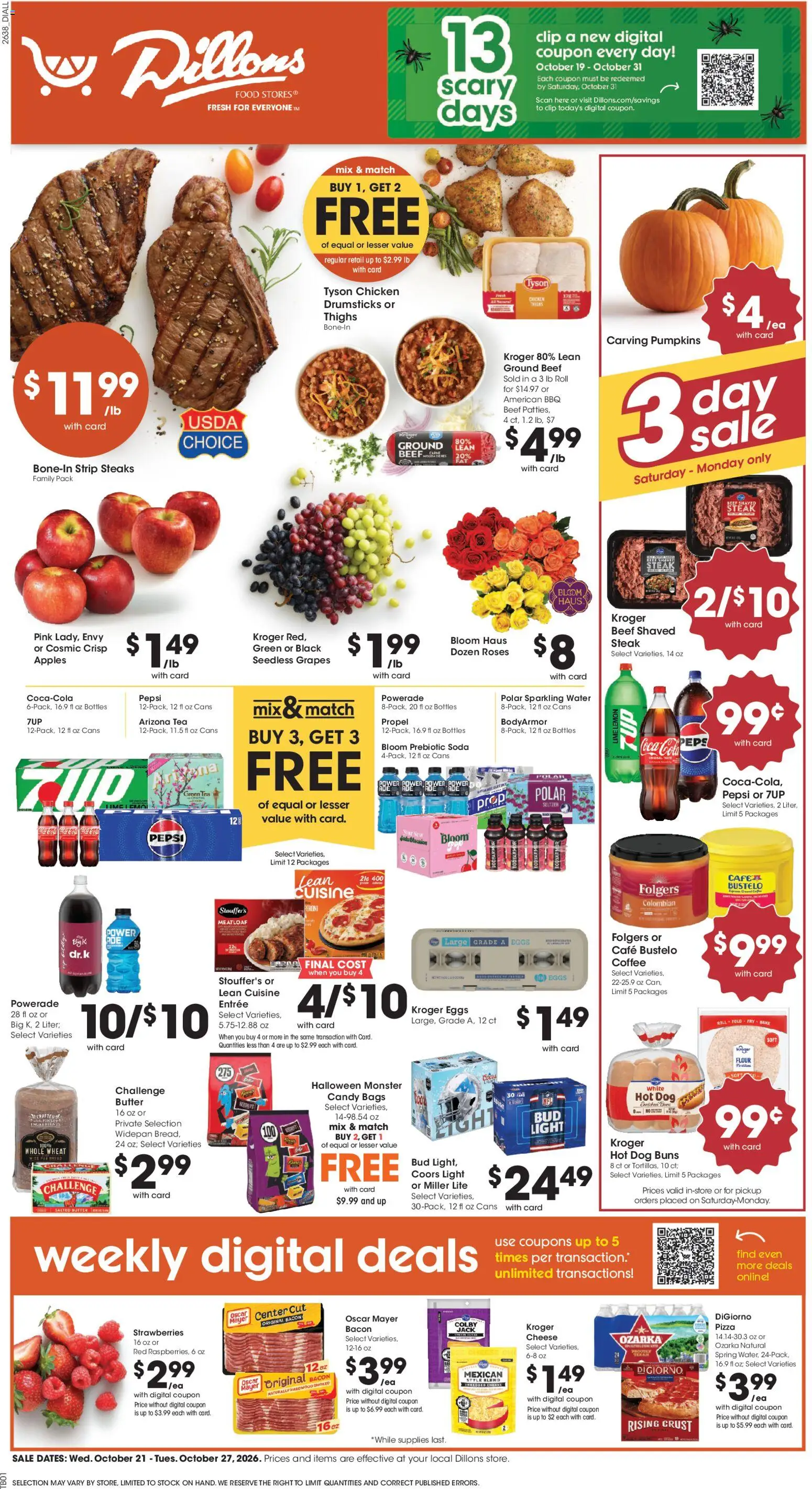 dillons - Dillons Weekly Ad - 10/21 - 10/27 2026 - page: 1
