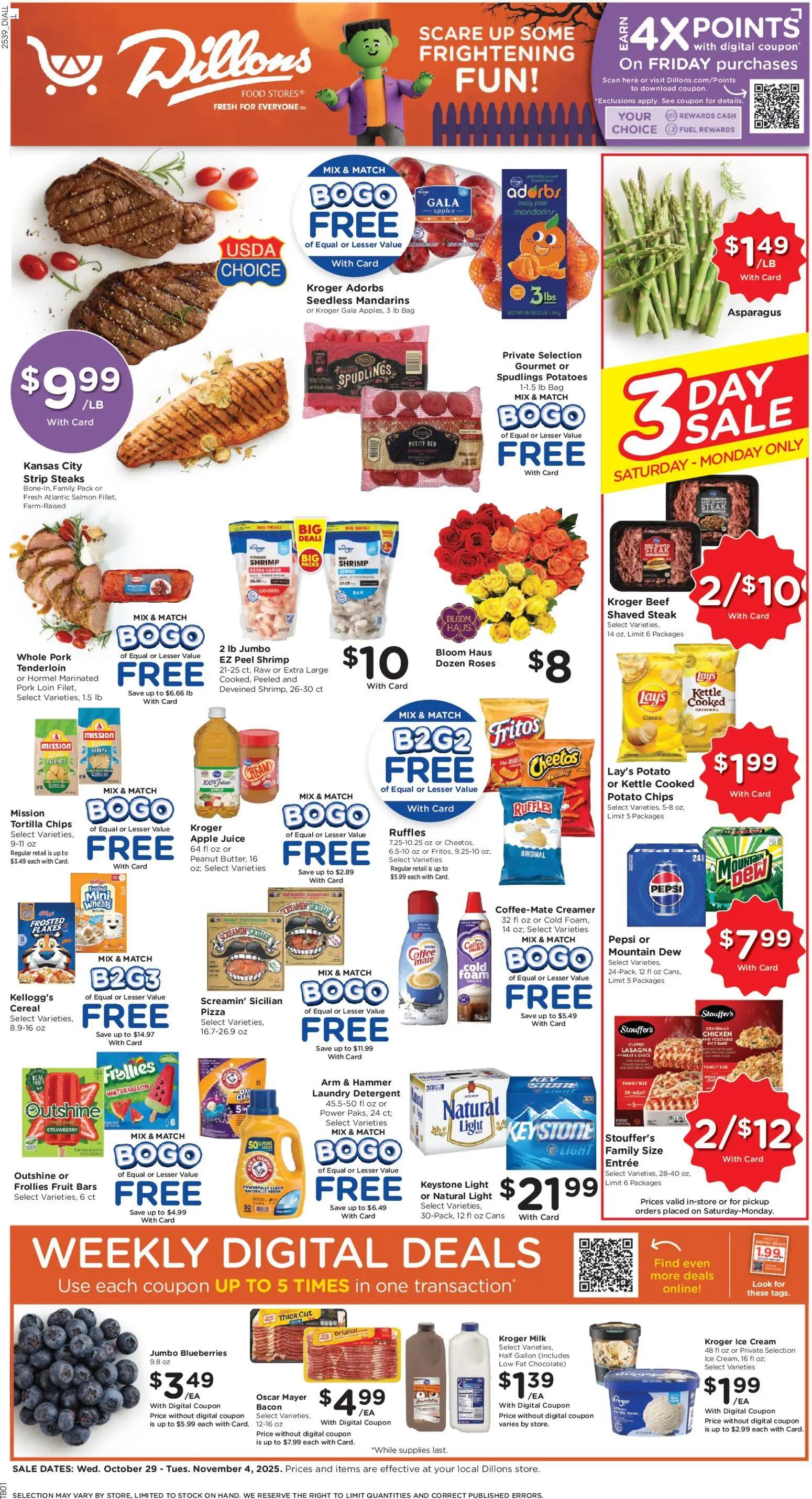 dillons - Dillons Weekly Ad - KS - 10/29 - 11/04 2025 - page: 1