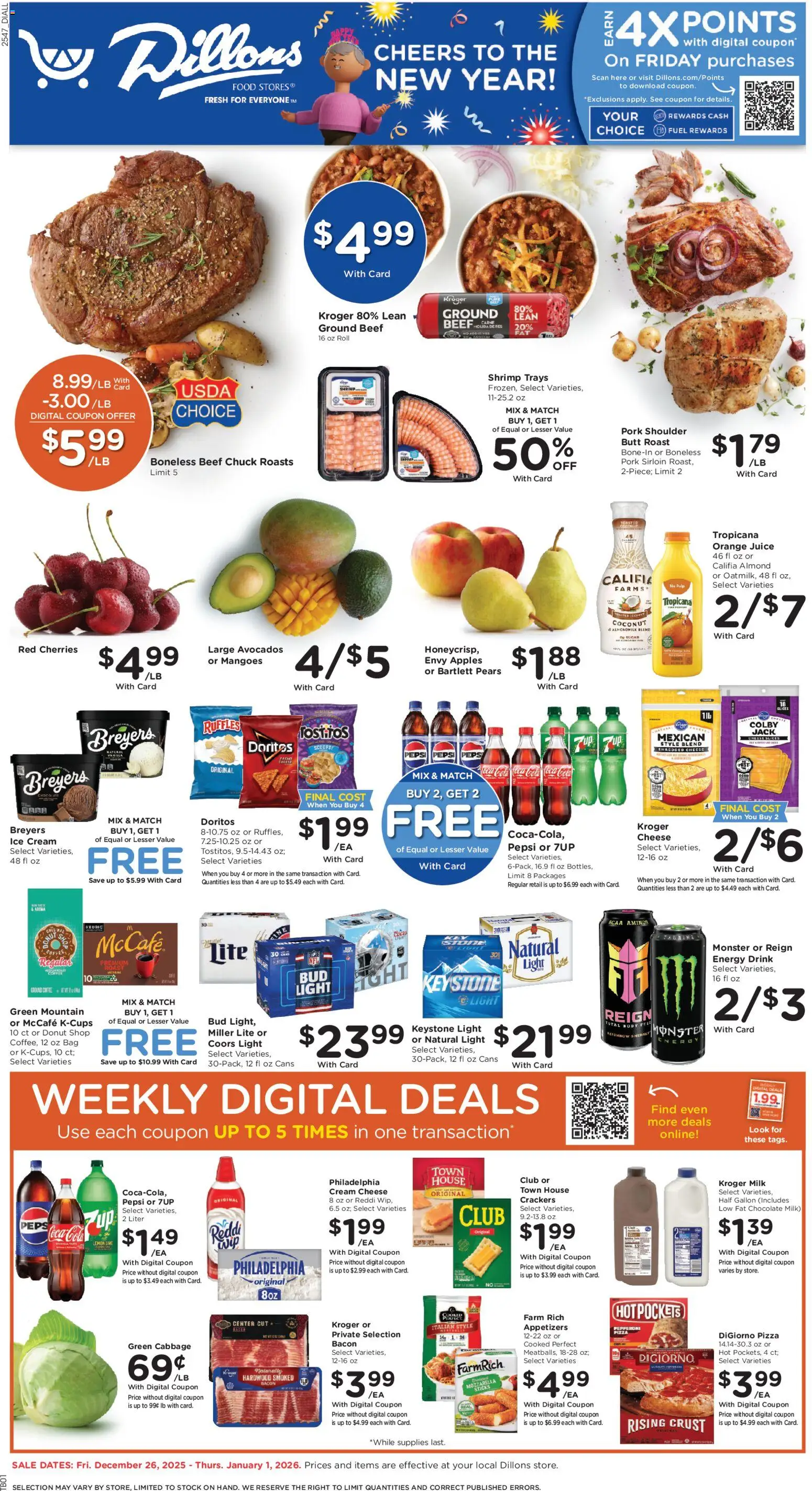 dillons - Dillons Weekly Ad - 12/26/2025 - 01/01/2026 2025