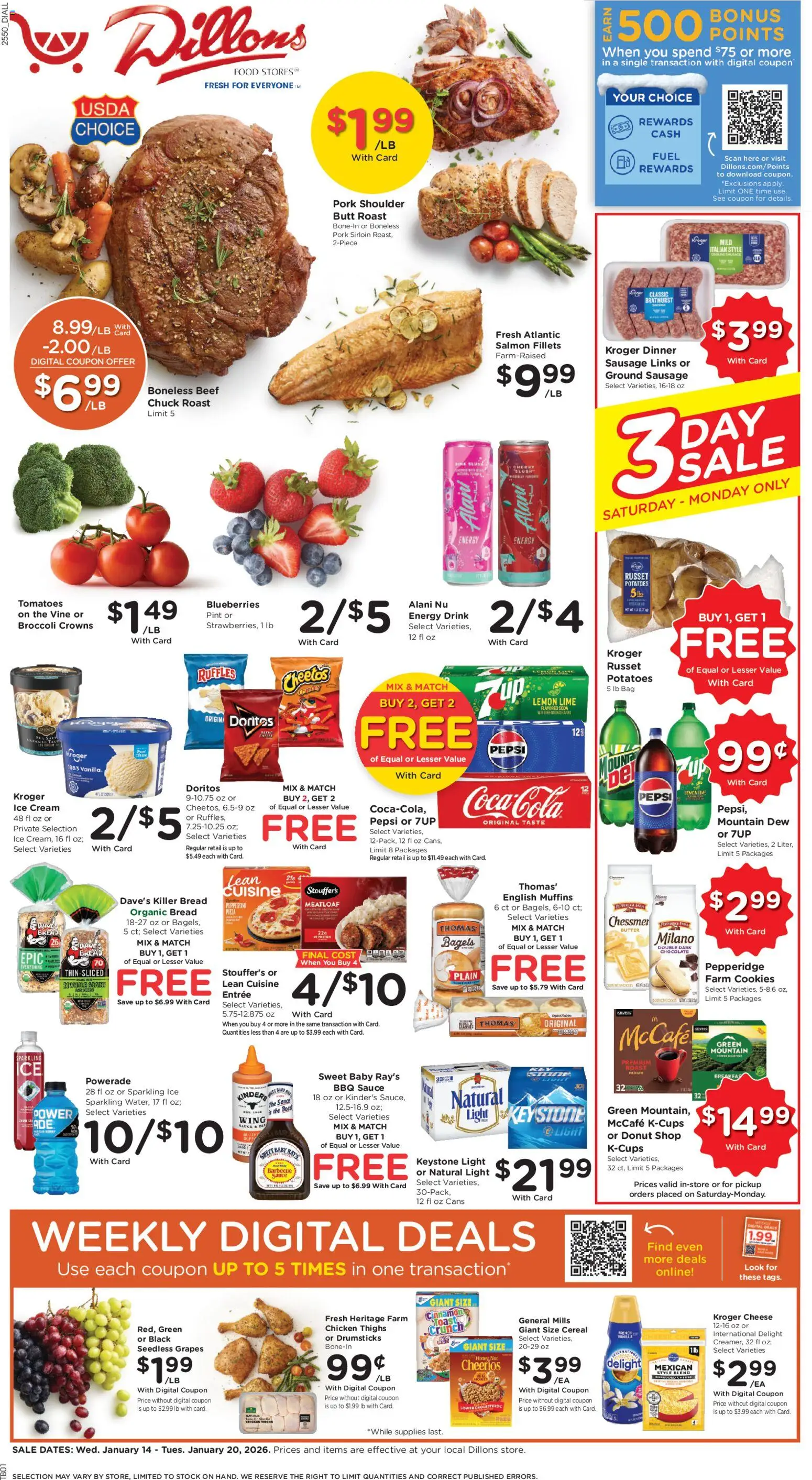 dillons - Dillons Weekly Ad - 01/14 - 01/20 2026