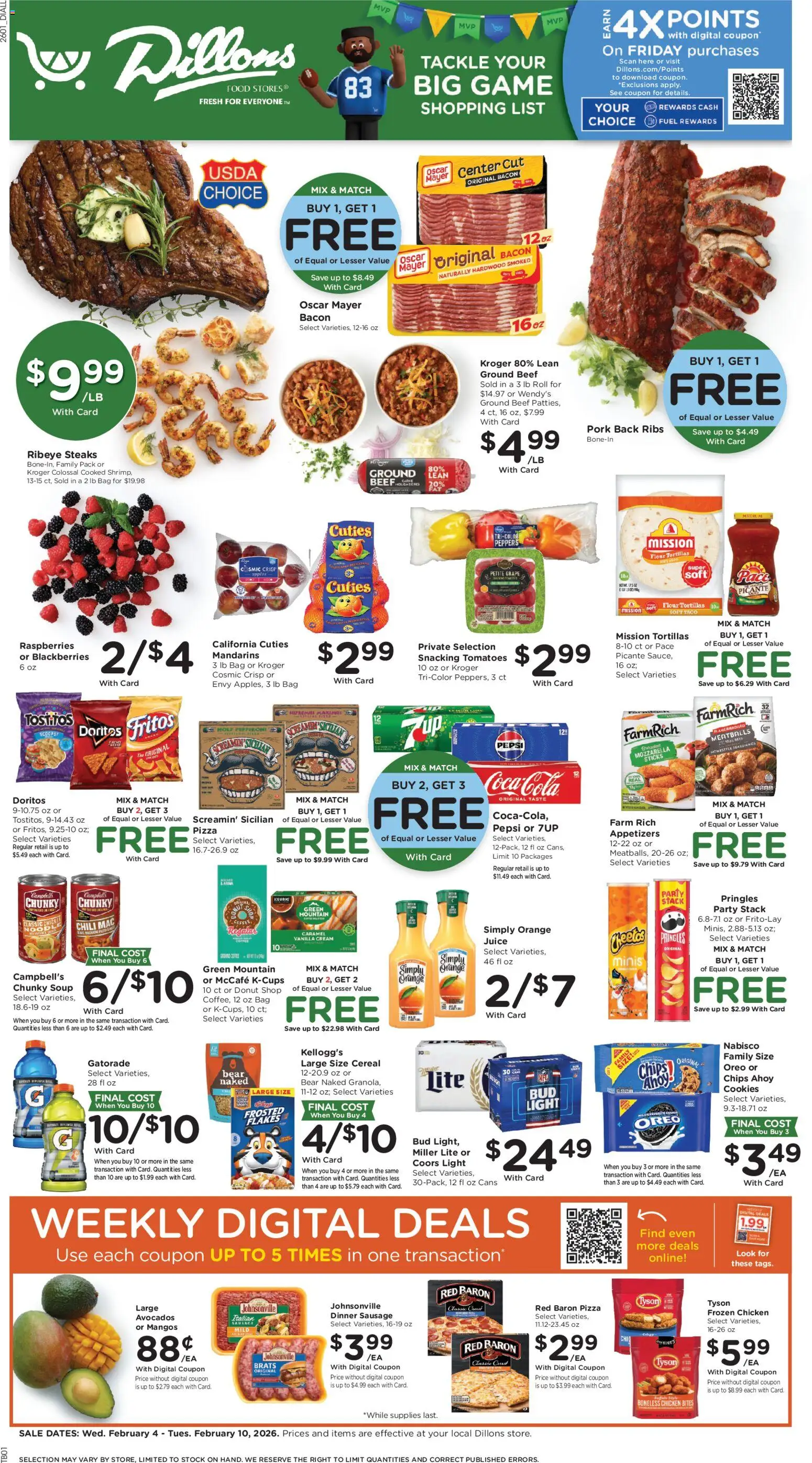 dillons - Dillons Weekly Ad - KS - 02/04 - 02/10 2026 - page: 1