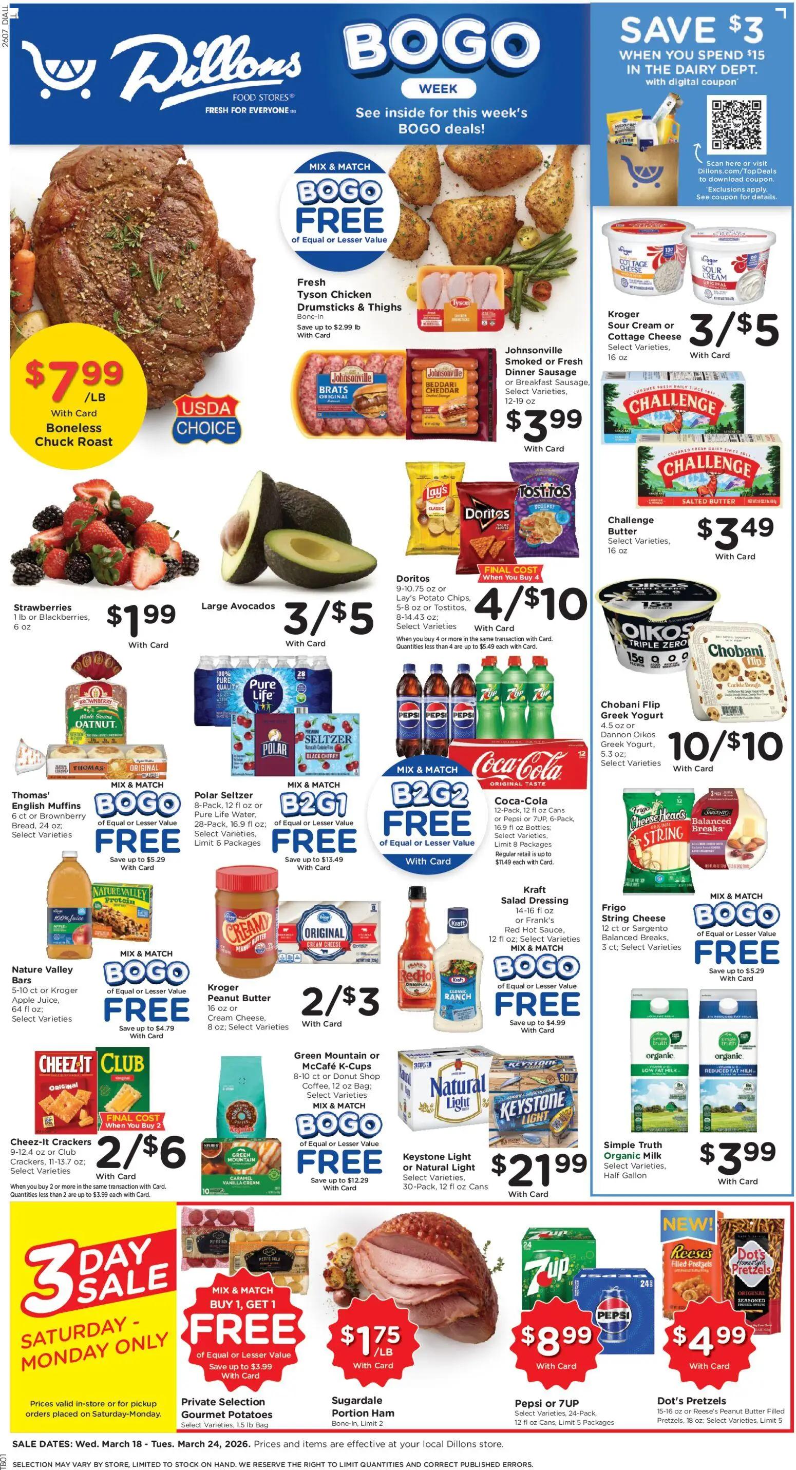 dillons - Dillons Weekly Ad - KS - 03/18 - 03/24 2026 - page: 1