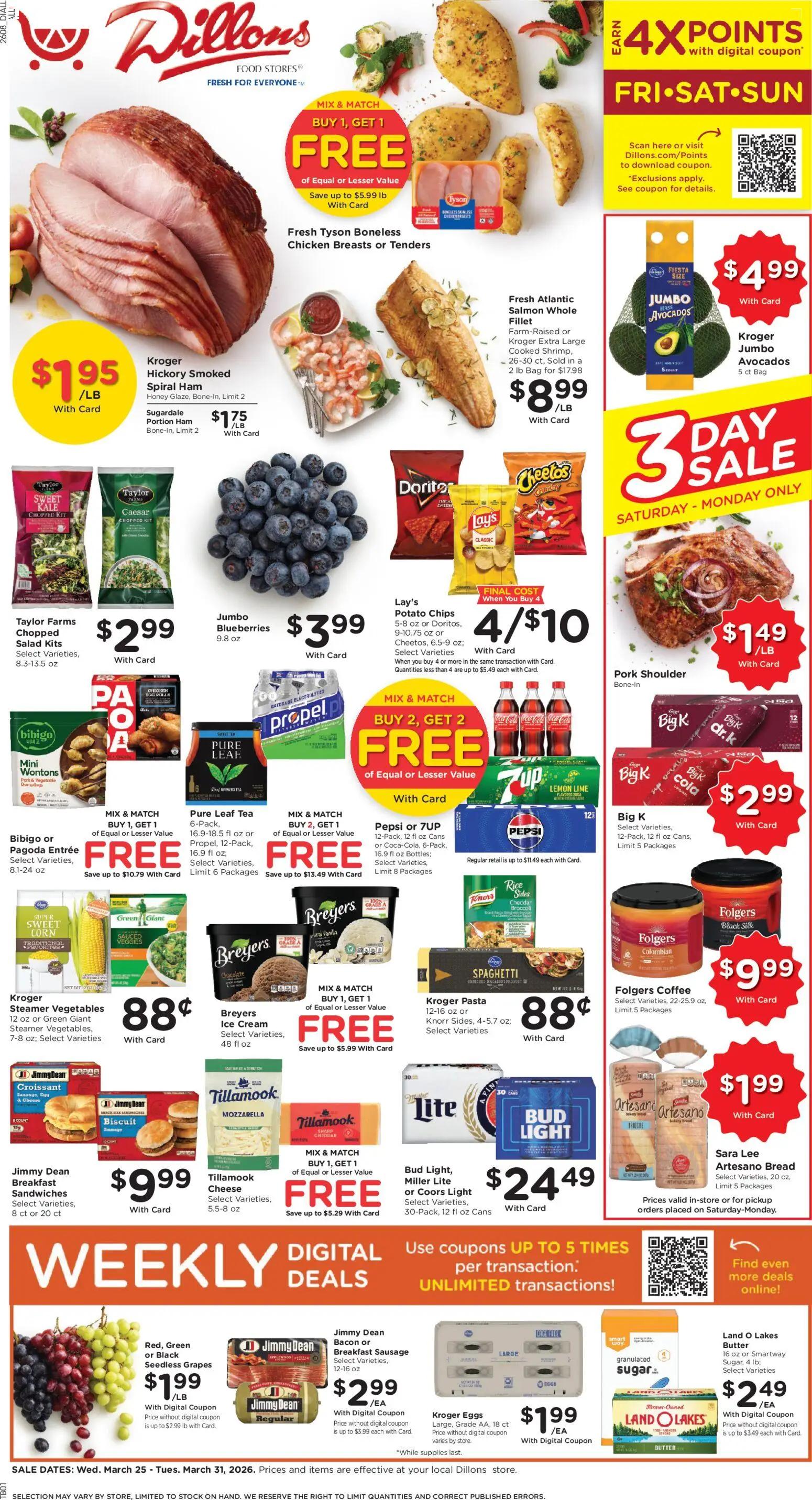 dillons - Dillons Weekly Ad - 03/25 - 03/31 2026 - page: 1