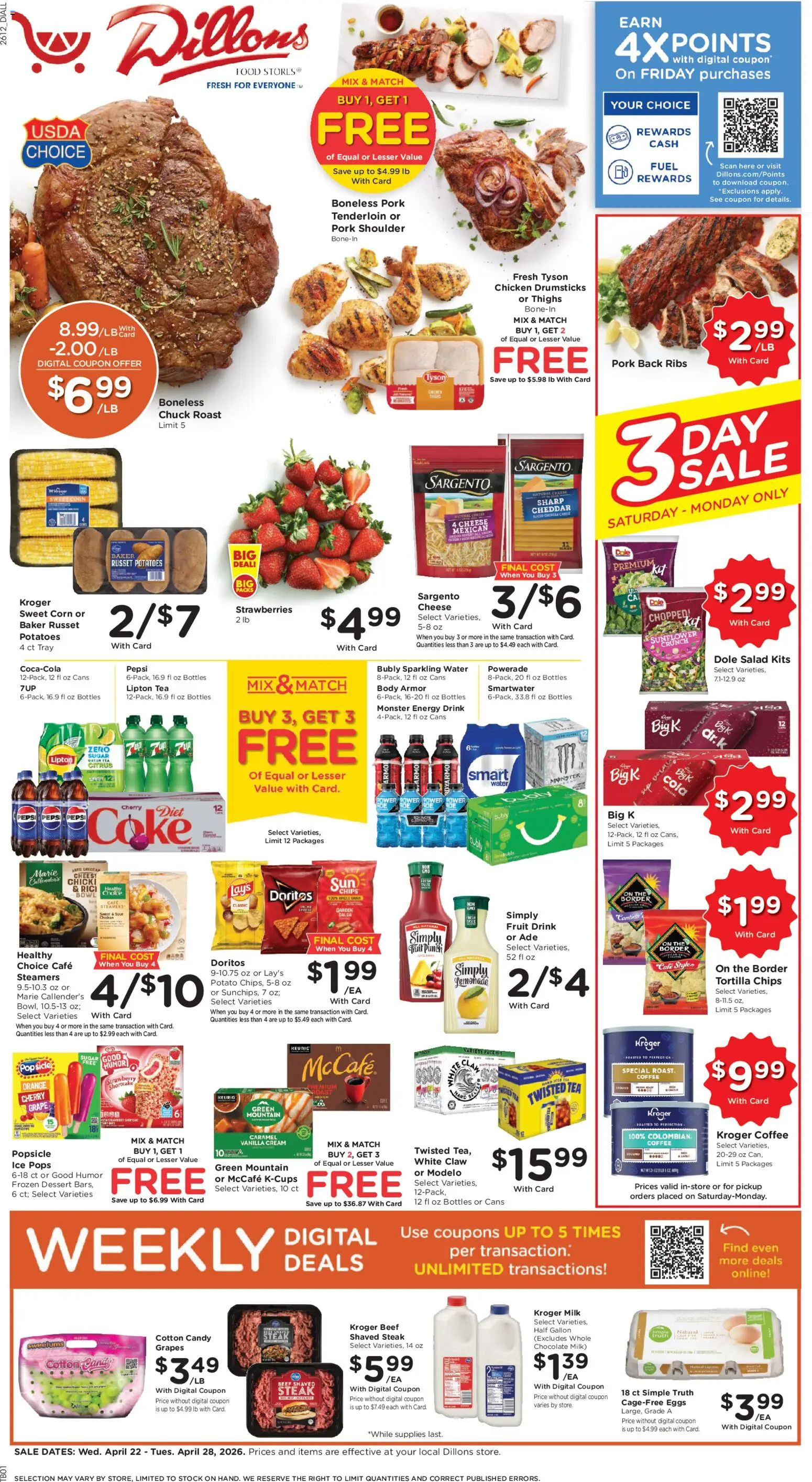 dillons - Dillons Weekly Ad - 04/22 - 04/28 2026 - page: 1