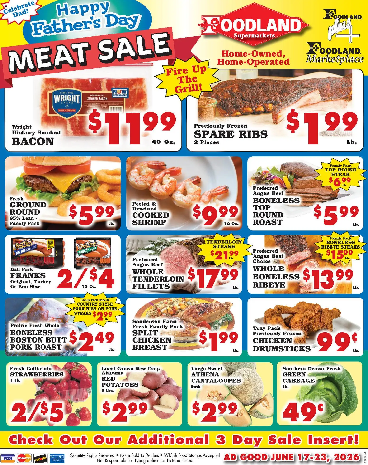 foodland - Foodland Weekly Ad - Supermarkets - 06/17 - 06/23 2026 - page: 1