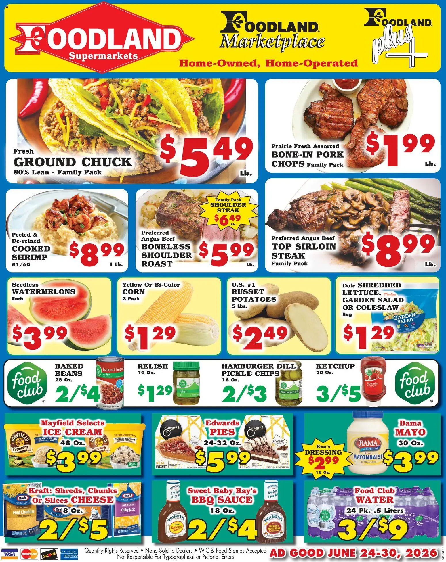 foodland - Foodland Weekly Ad - Supermarkets - 06/24 - 06/30 2026 - page: 1