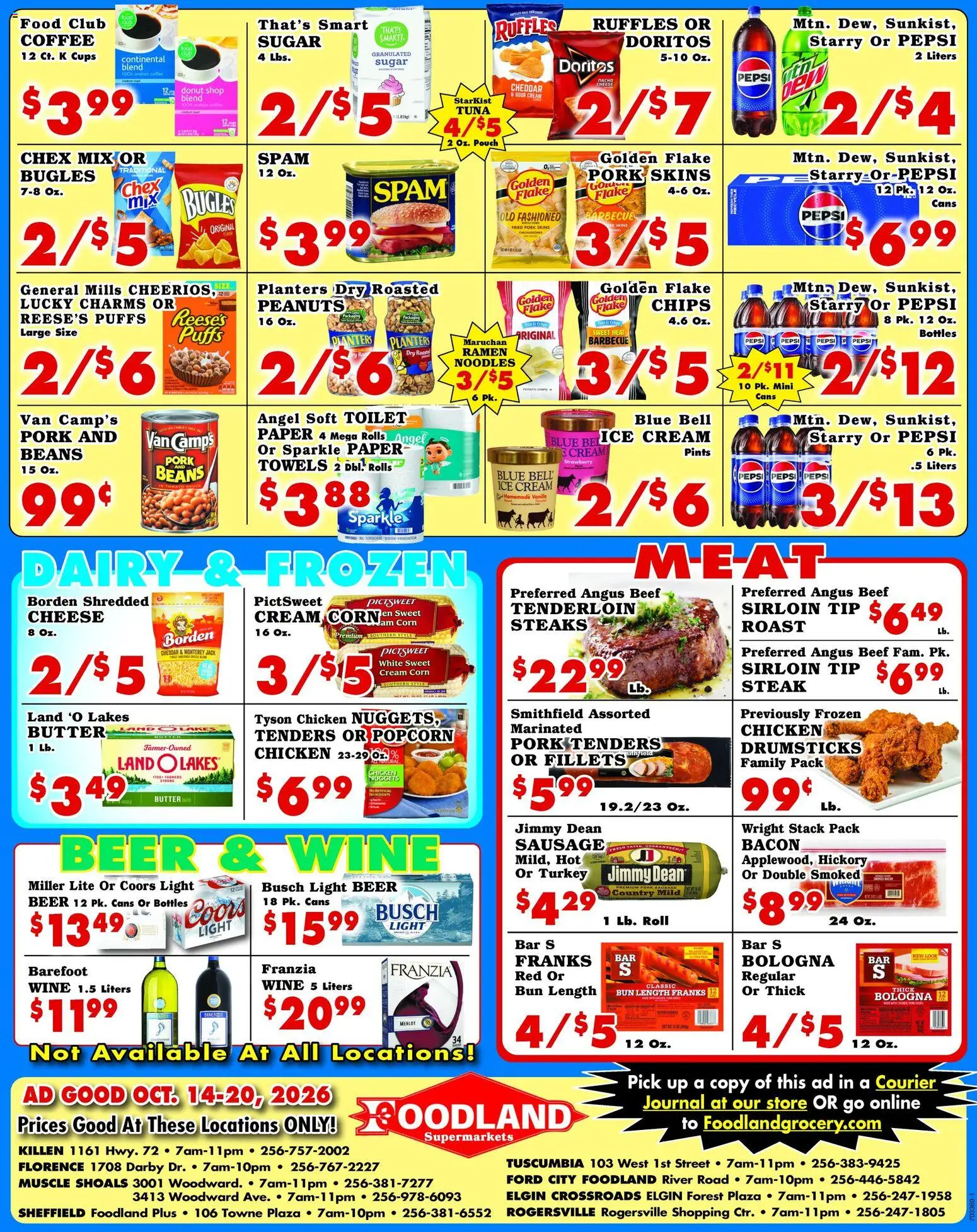 foodland - Foodland Weekly Ad - Supermarkets - 10/14 - 10/20 2026 - page: 2