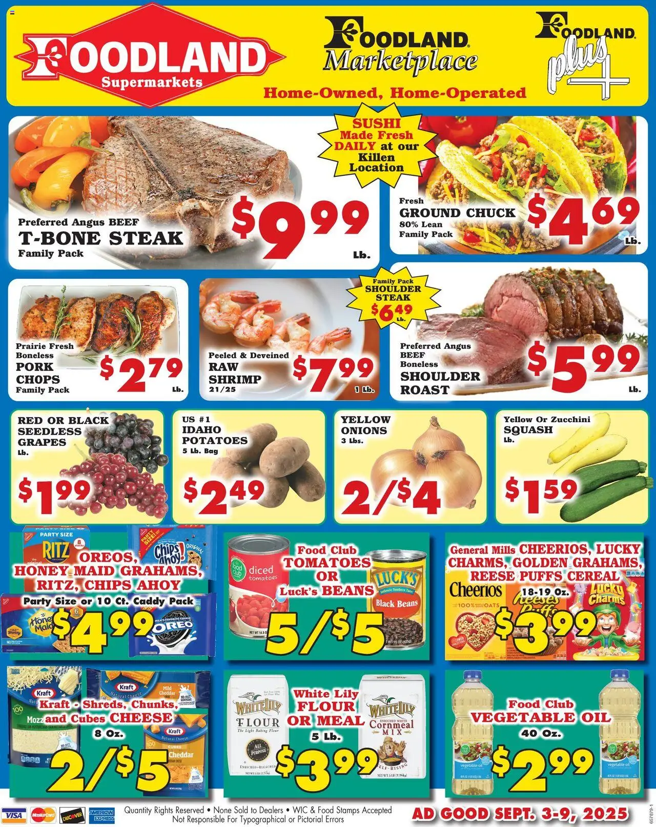 foodland - Foodland Weekly Ad - Supermarkets - 09/03 - 09/09 2025