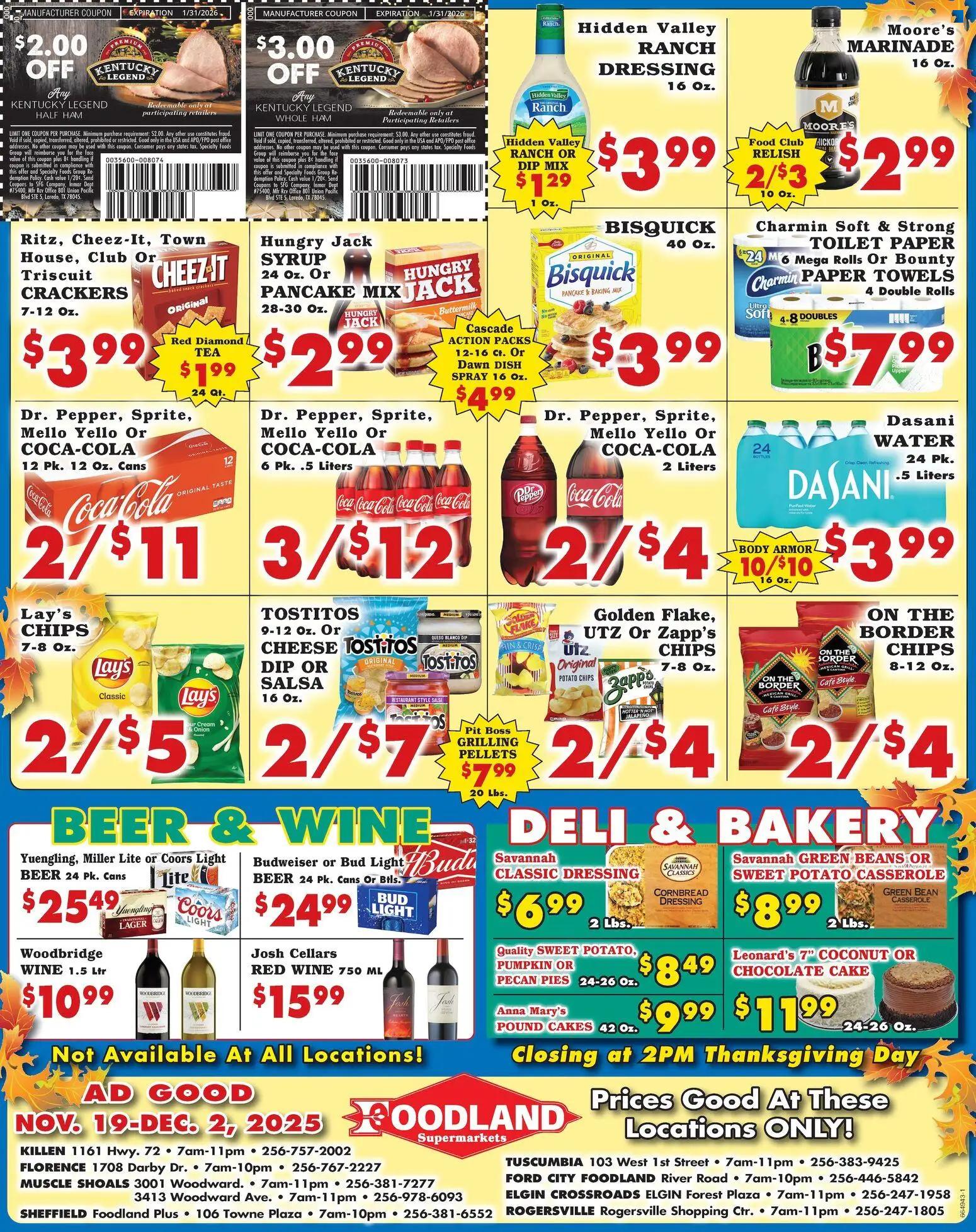 foodland - Foodland Weekly Ad - Supermarkets - 11/19 - 12/02 2025 - page: 4