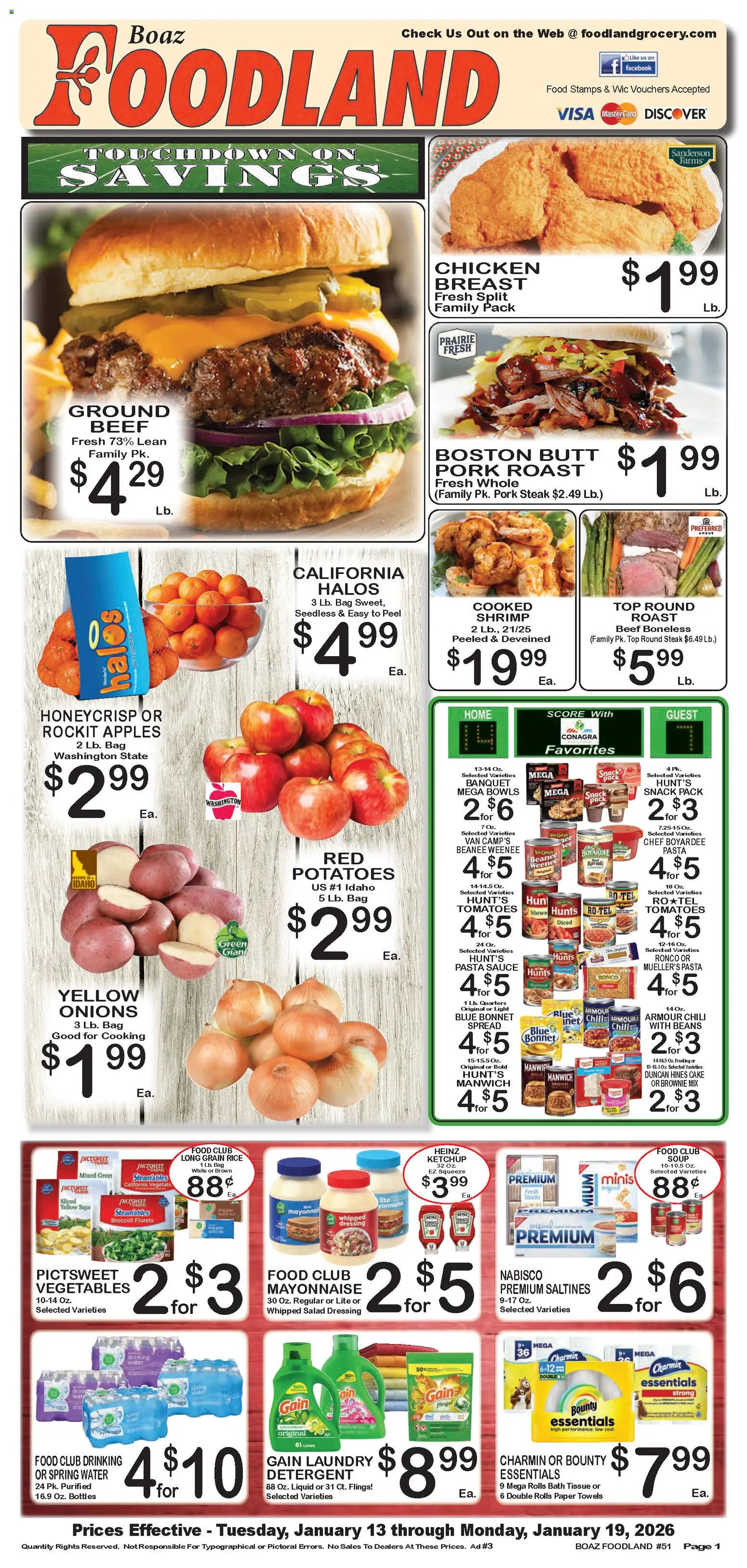 foodland - Foodland Weekly Ad - 01/13 - 01/19 2026