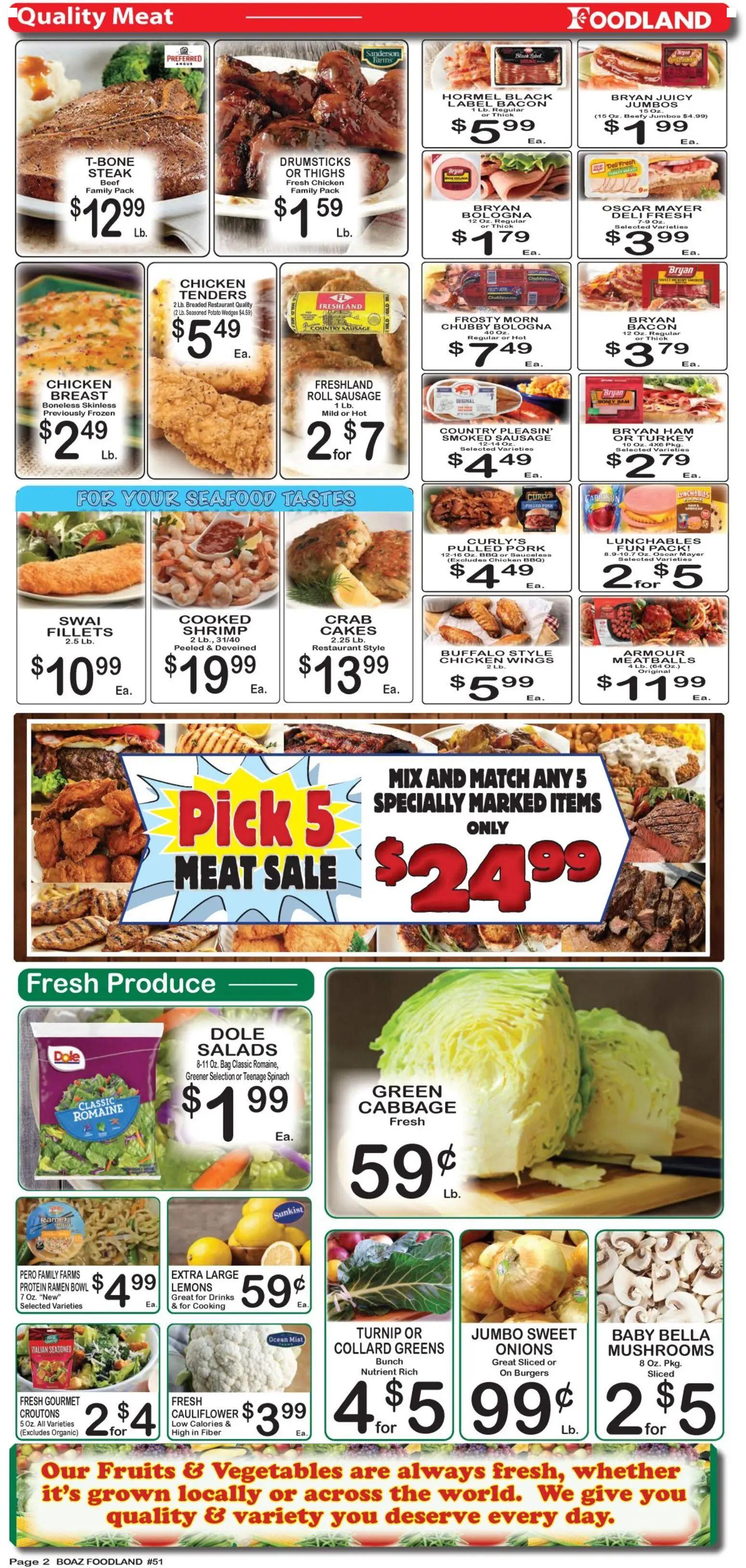 foodland - Foodland Weekly Ad - 03/24 - 03/30 2026 - page: 2