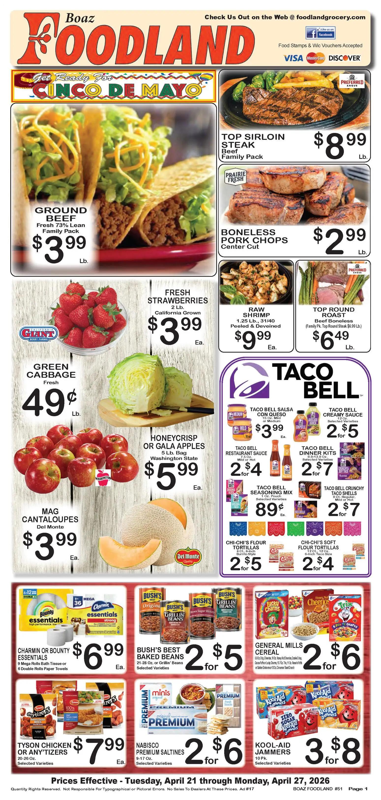 foodland - Foodland Weekly Ad - 04/21 - 04/27 2026