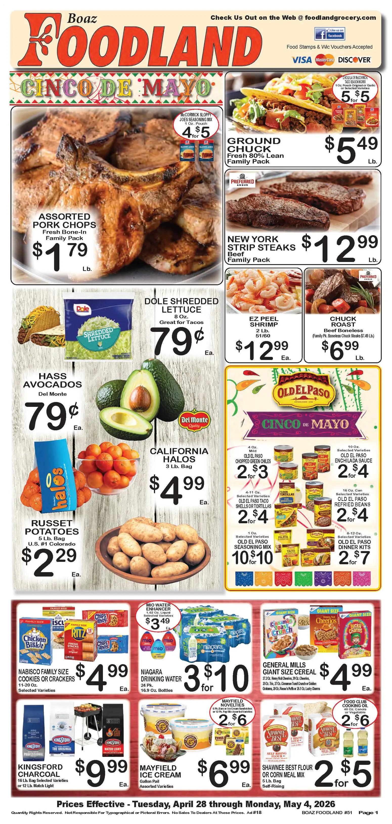foodland - Foodland Weekly Ad - 04/28 - 05/04 2026