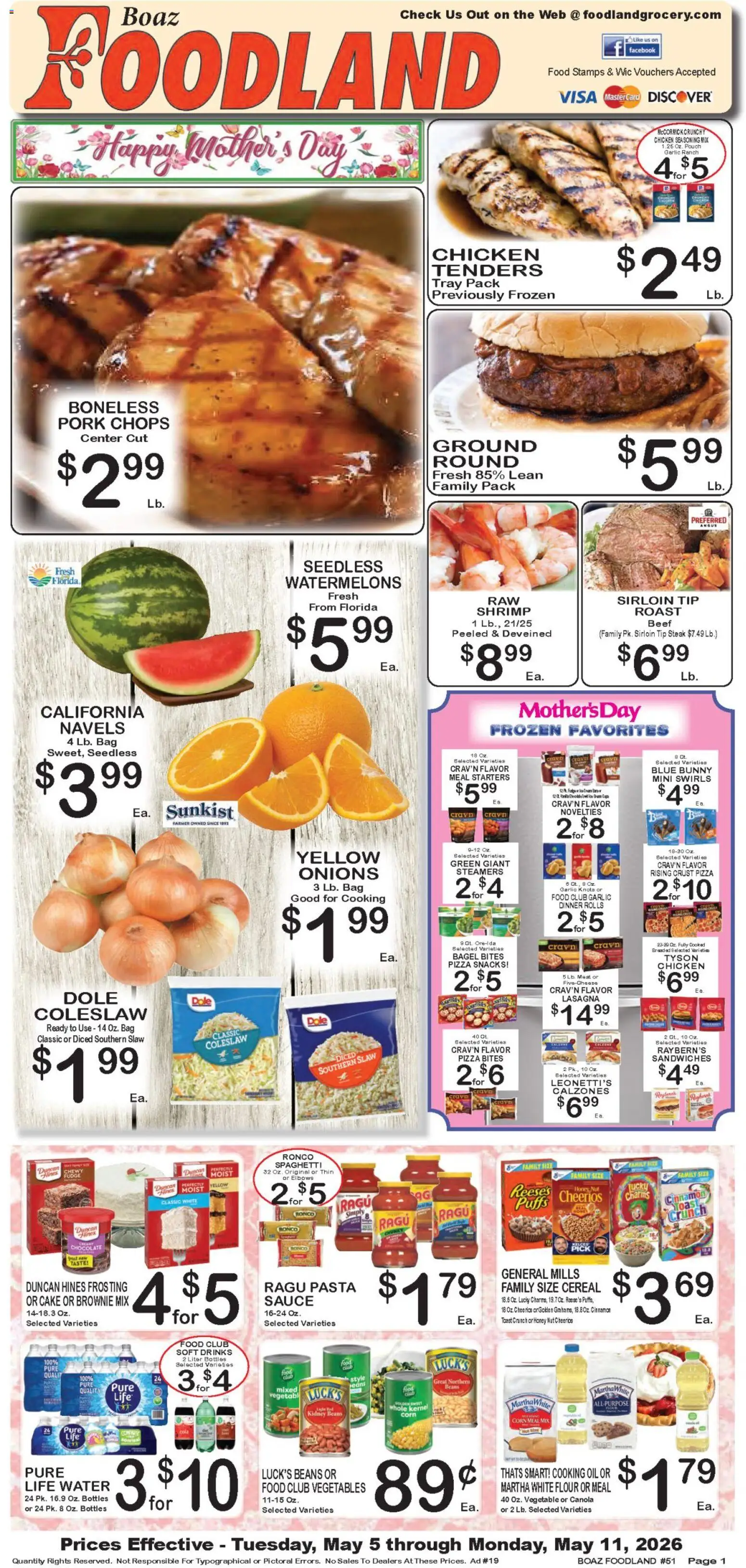foodland - Foodland Weekly Ad - 05/05 - 05/11 2026