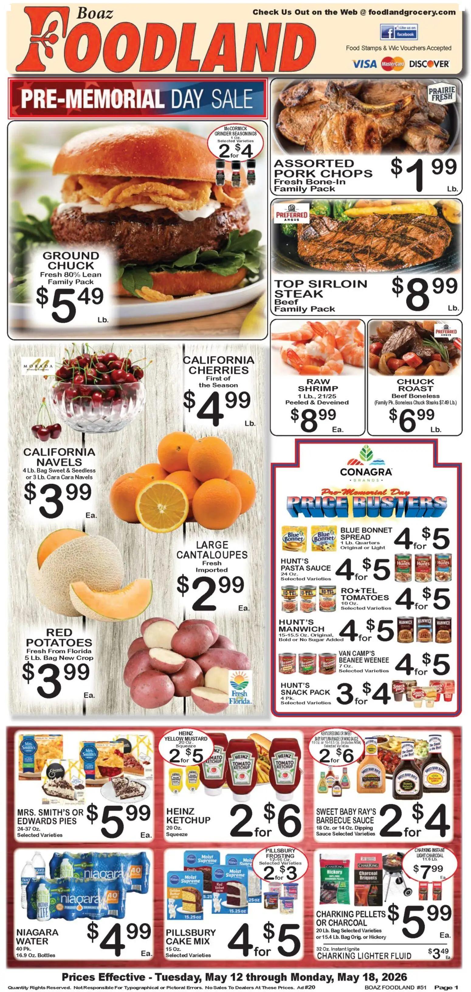 foodland - Foodland Weekly Ad - 05/12 - 05/18 2026