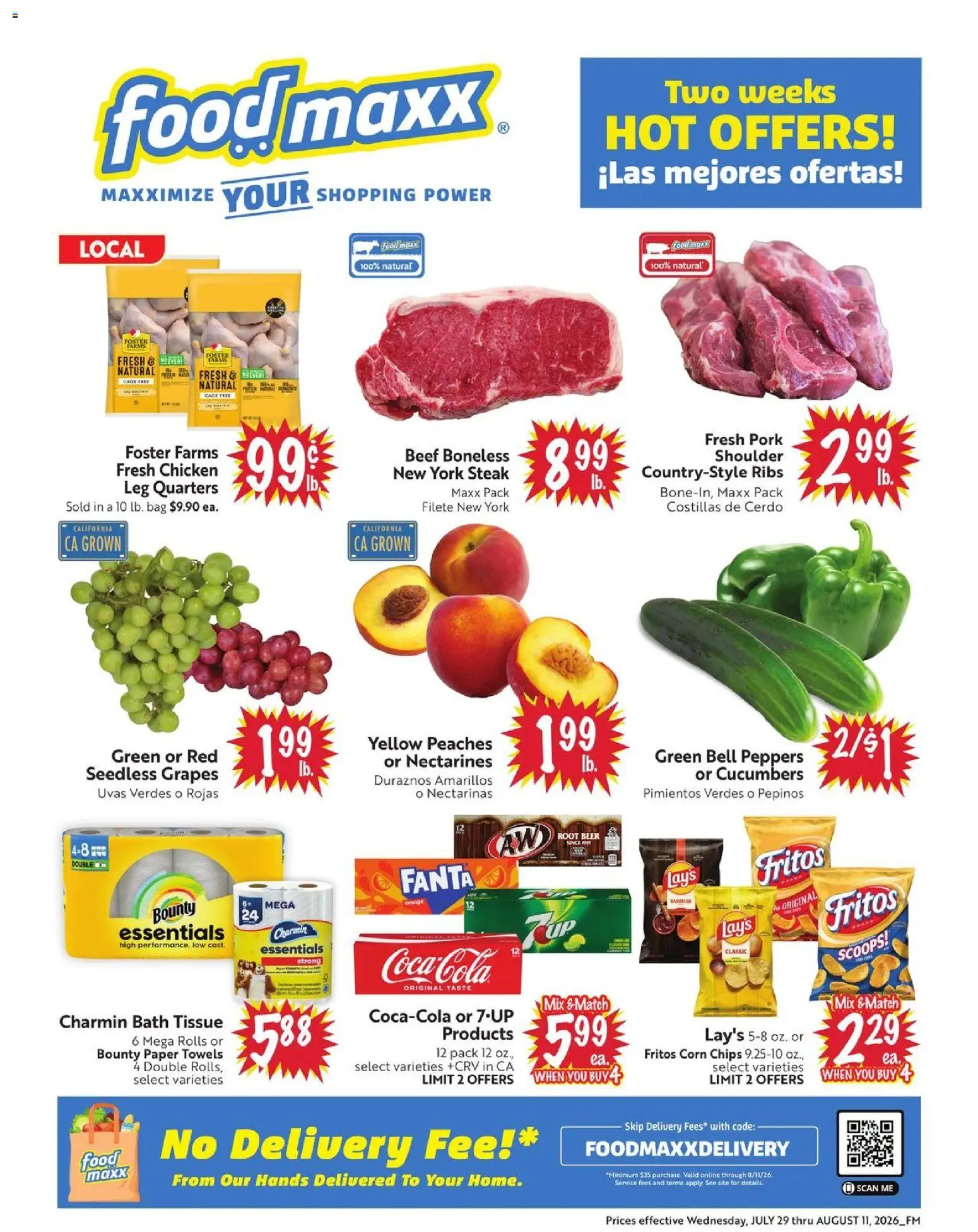 foodmaxx - FoodMaxx Weekly Ad - 07/29 - 08/11 2026