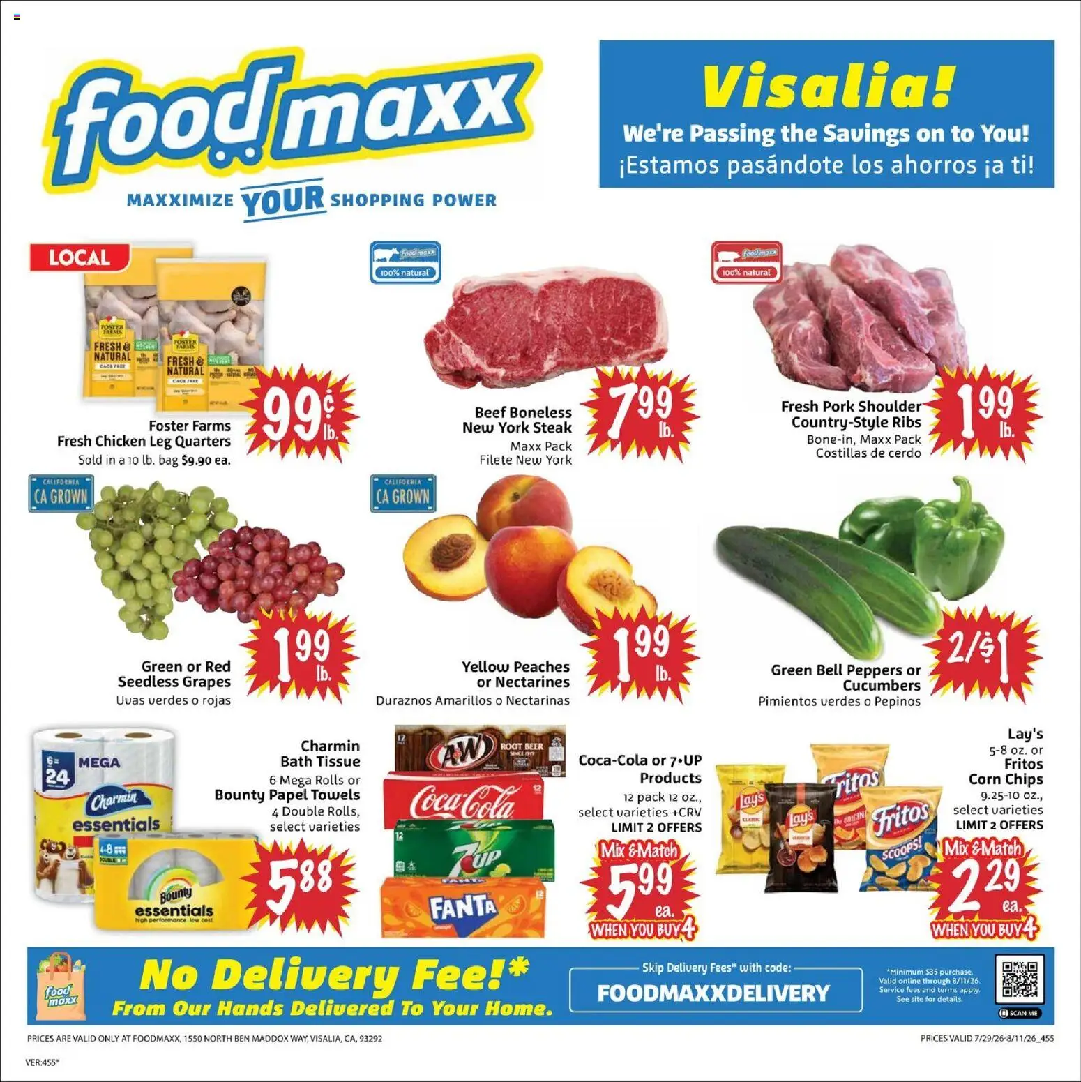 foodmaxx - FoodMaxx Weekly Ad - CA - 07/29 - 08/11 2026