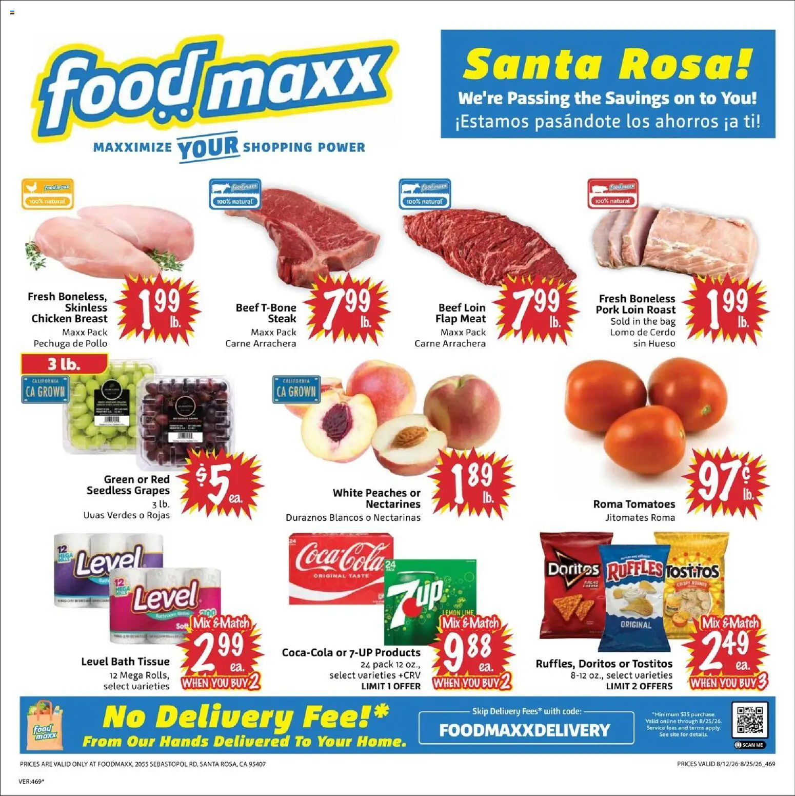 foodmaxx - FoodMaxx Weekly Ad - CA - 08/12 - 08/25 2026