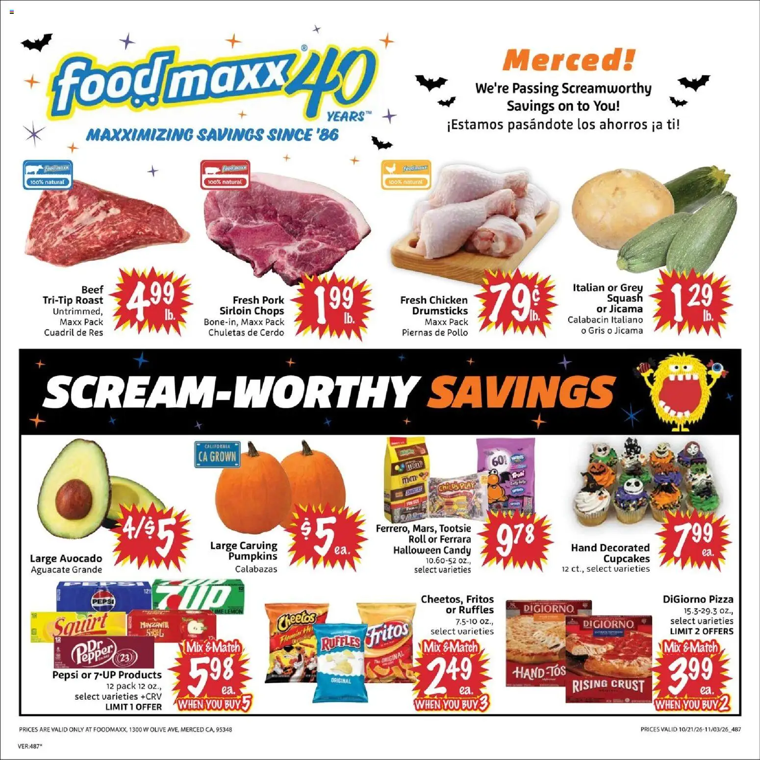 foodmaxx - FoodMaxx Weekly Ad - CA - 10/21 - 11/03 2026