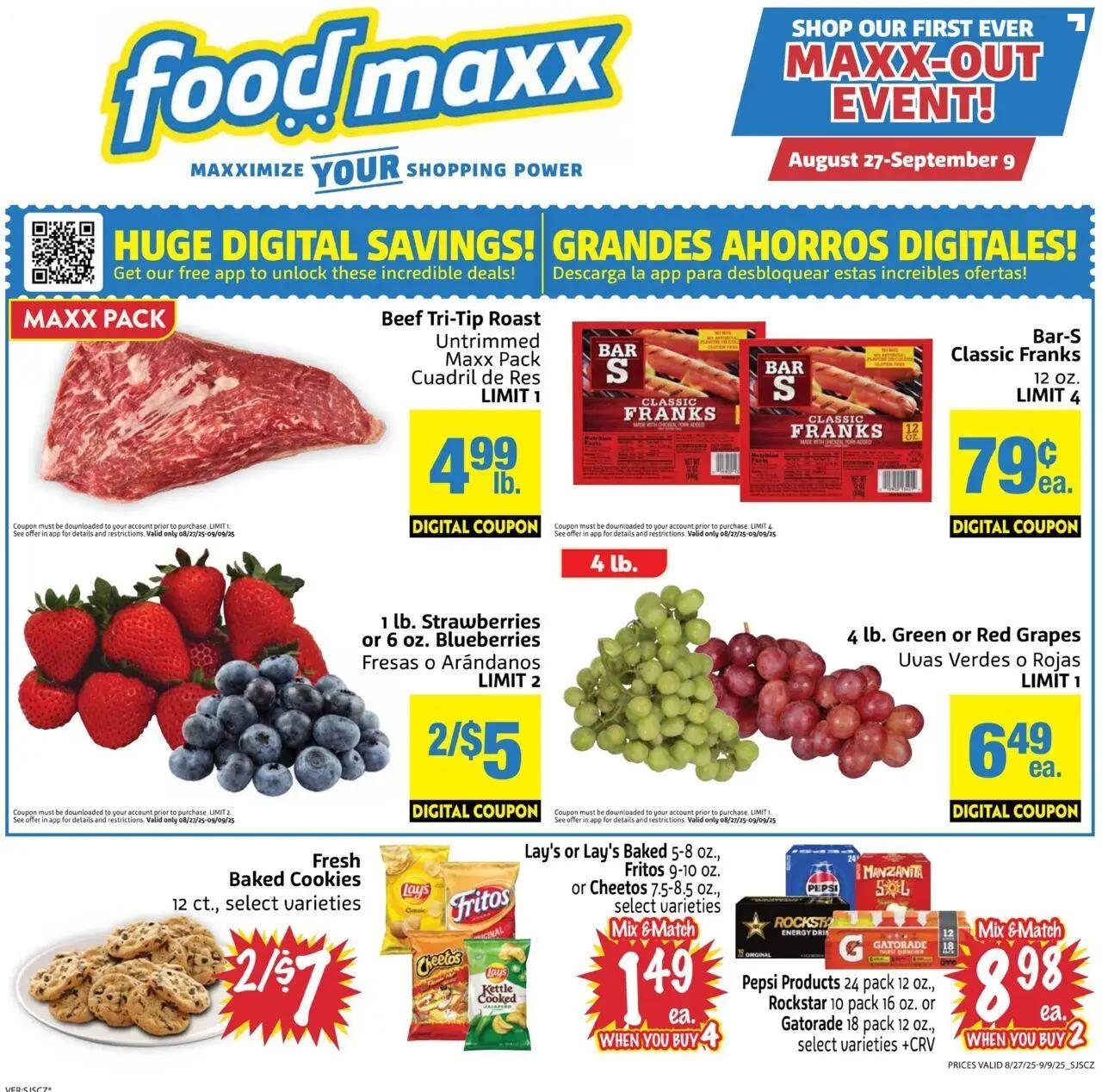 foodmaxx - FoodMaxx Weekly Ad - 08/27 - 09/09 2025