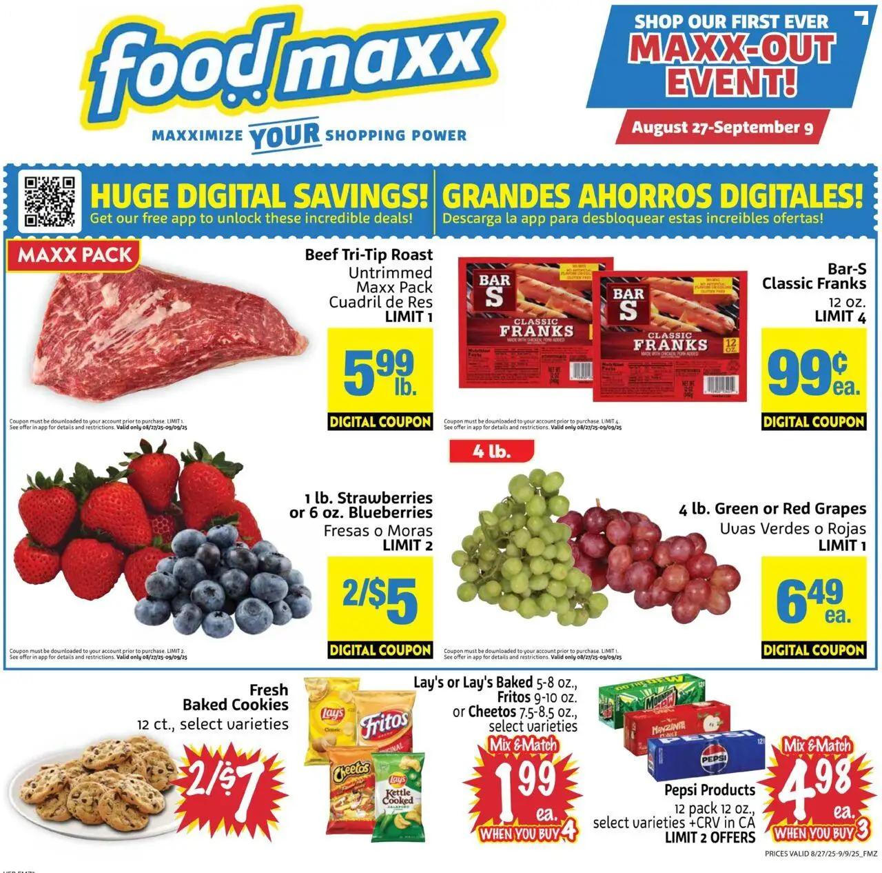 foodmaxx - FoodMaxx Weekly Ad - NV - 08/27 - 09/09 2025