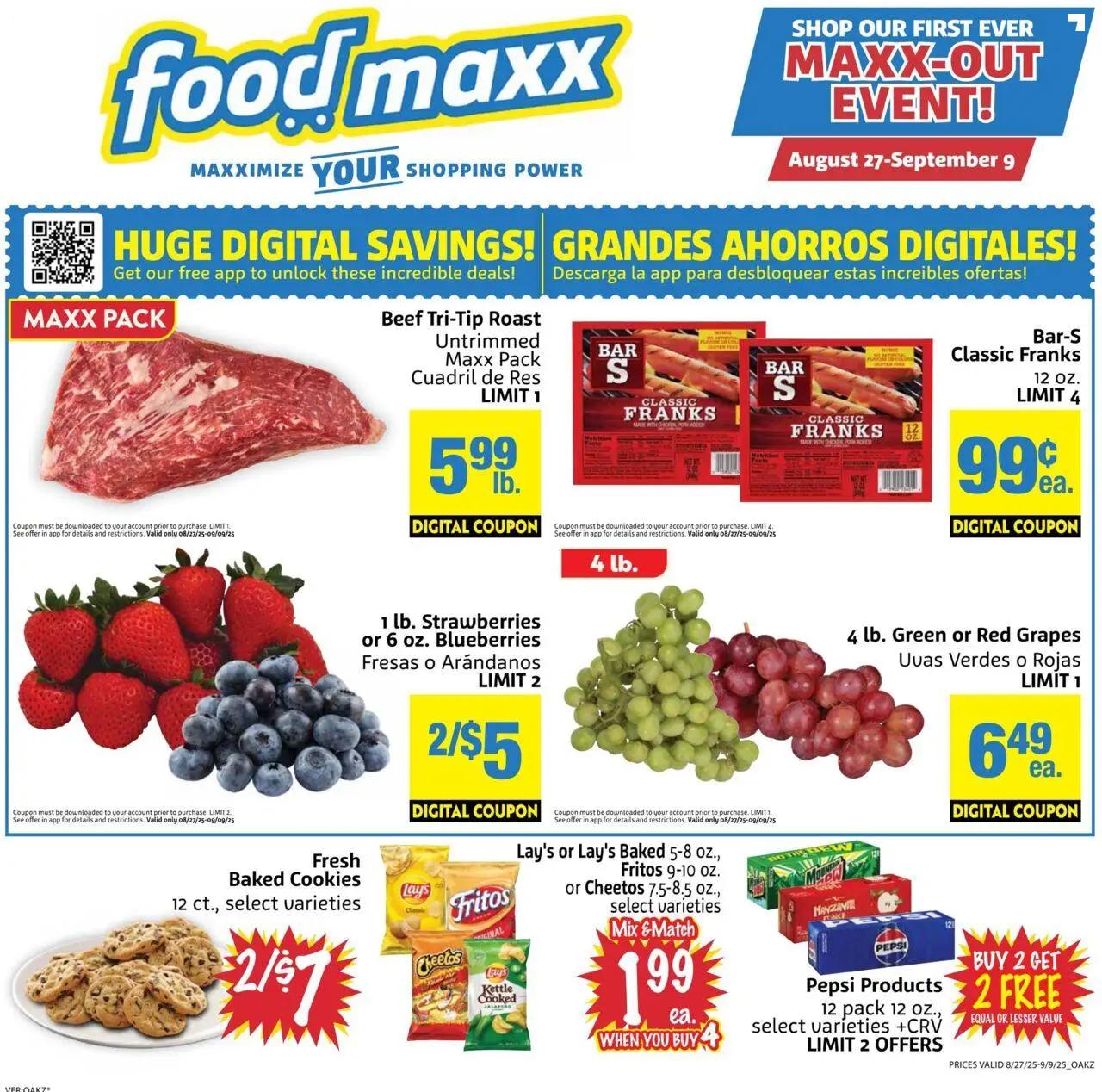 foodmaxx - FoodMaxx Weekly Ad - CA - 08/27 - 09/09 2025