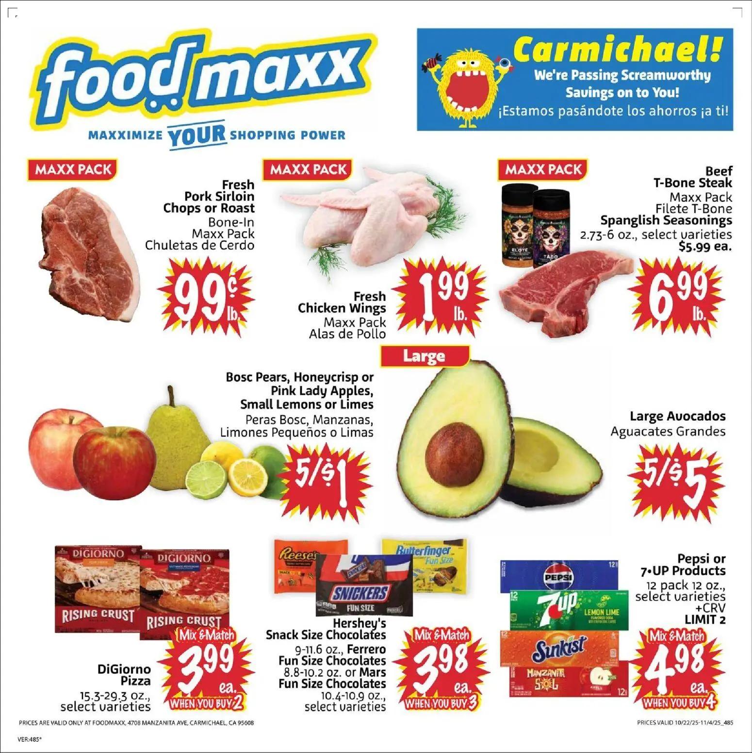 foodmaxx - FoodMaxx Weekly Ad - 10/22 - 11/04 2025