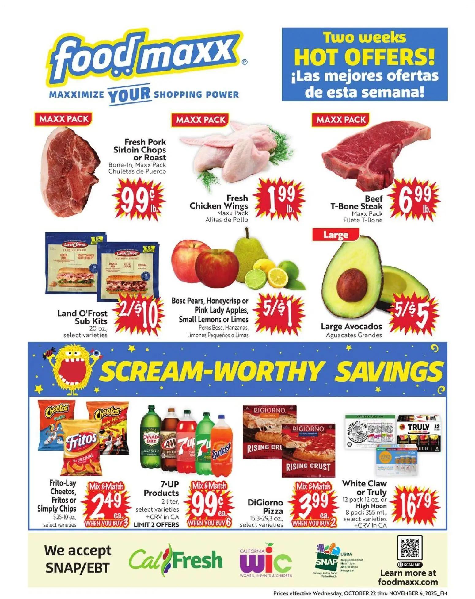 foodmaxx - FoodMaxx Weekly Ad - NV - 10/22 - 11/04 2025