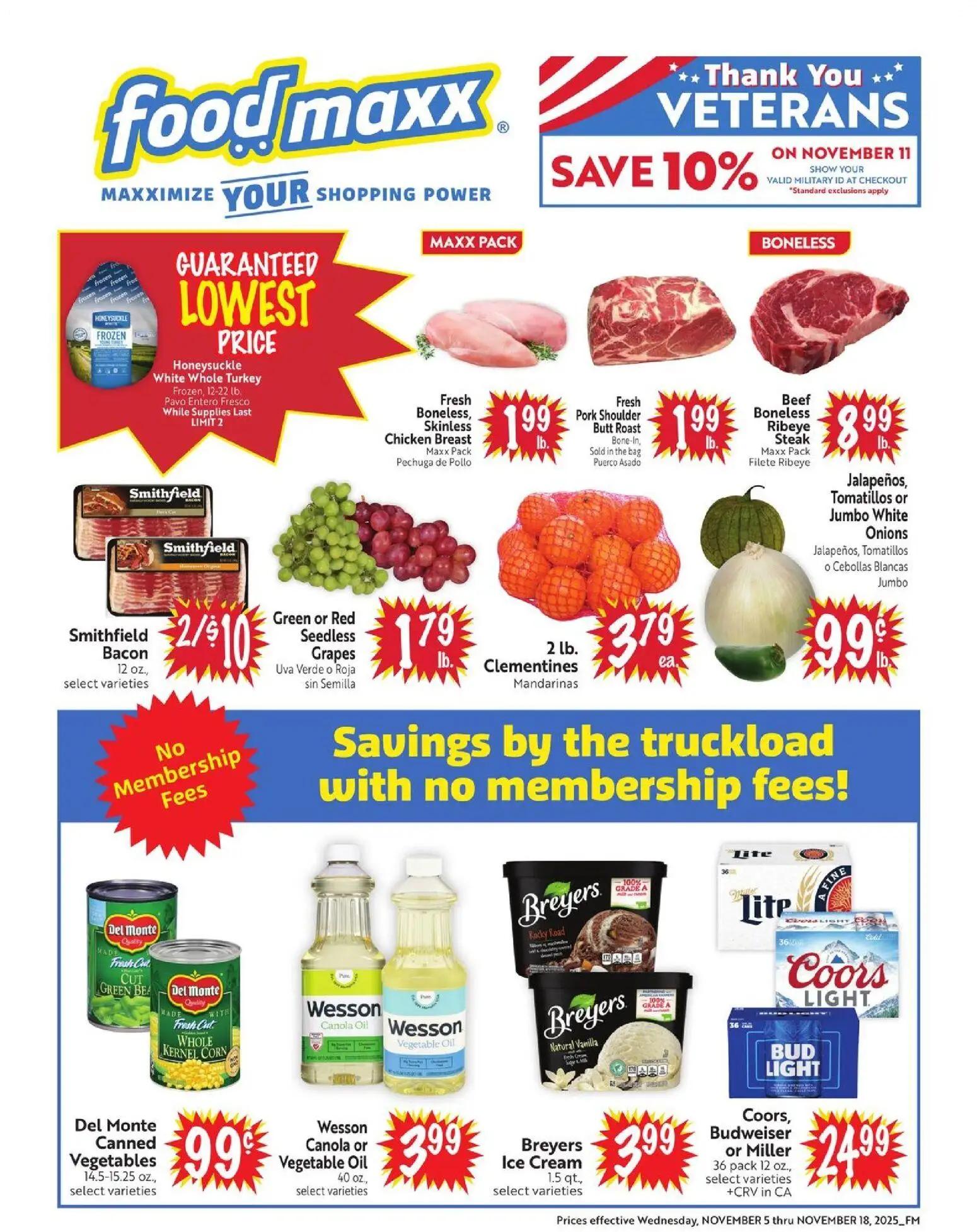 foodmaxx - FoodMaxx Weekly Ad - NV - 11/05 - 11/18 2025