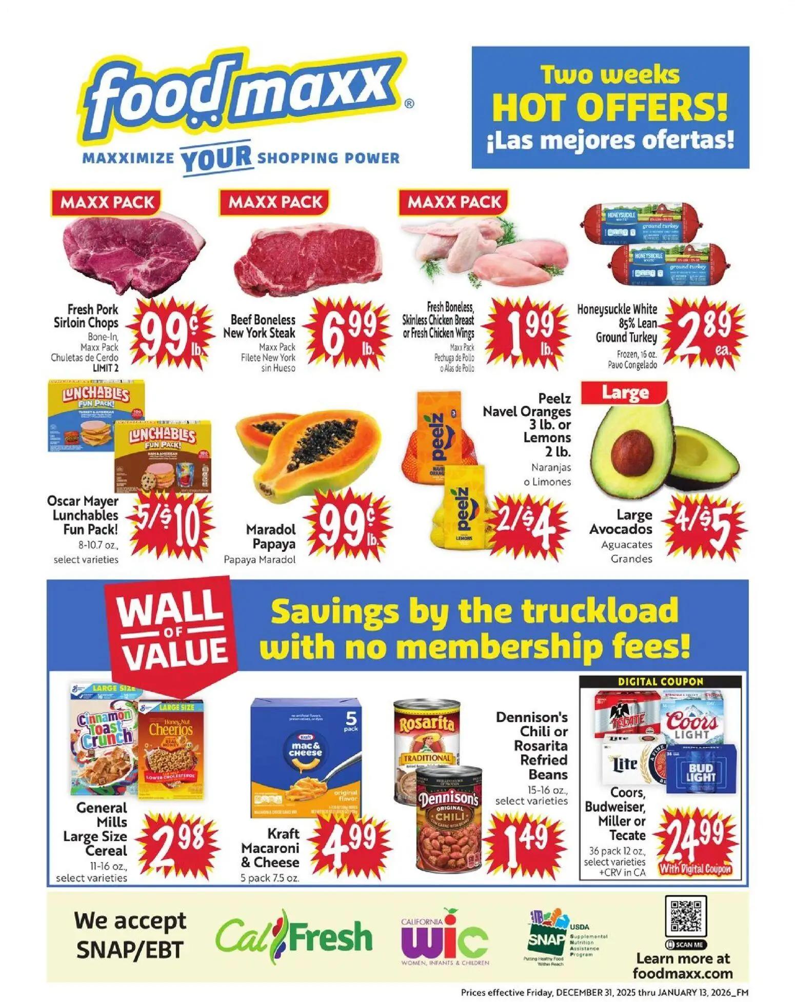 foodmaxx - FoodMaxx Weekly Ad - NV - 12/31/2025 - 01/13/2026 2026