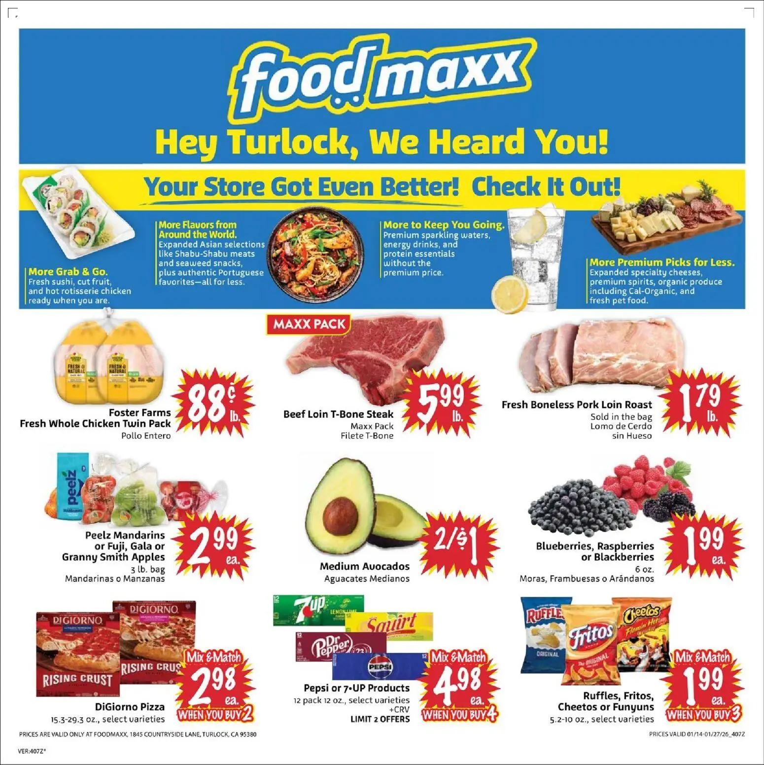 foodmaxx - FoodMaxx Ad - 01/14 - 01/27 2026