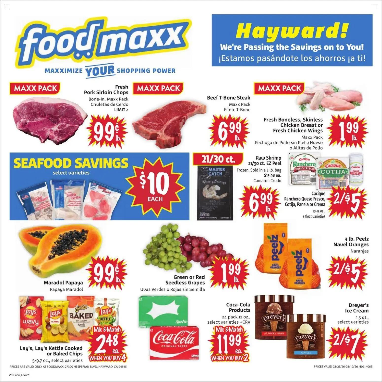 foodmaxx - FoodMaxx Weekly Ad - 02/25 - 03/10 2026