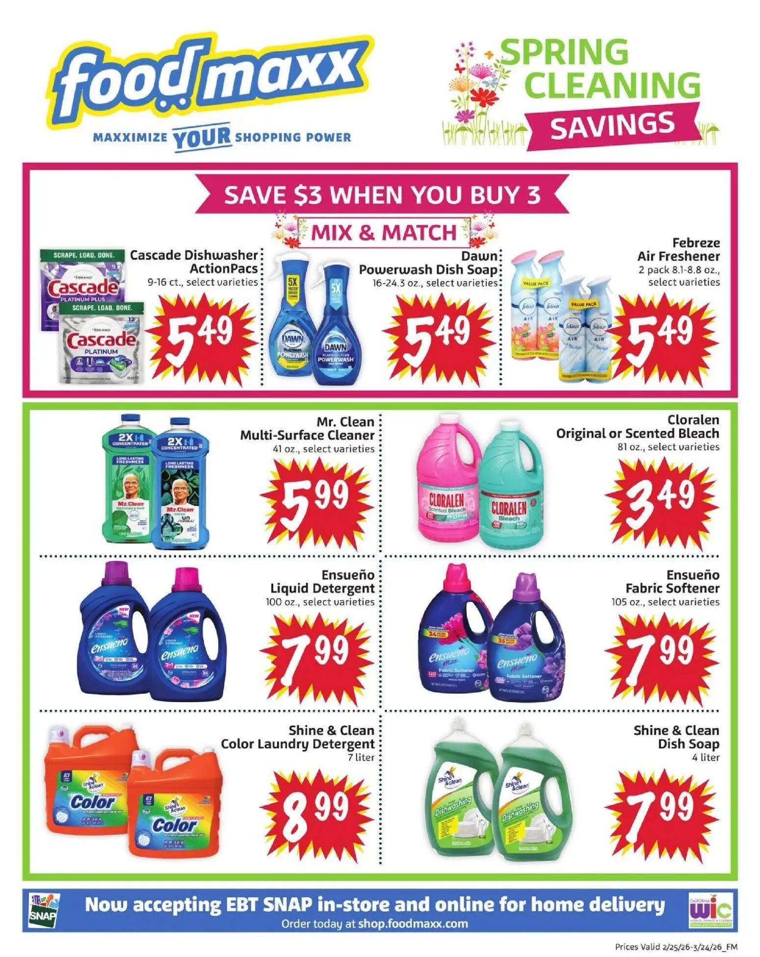 foodmaxx - FoodMaxx Weekly Ad - NV - 02/25 - 03/24 2026 - page: 1
