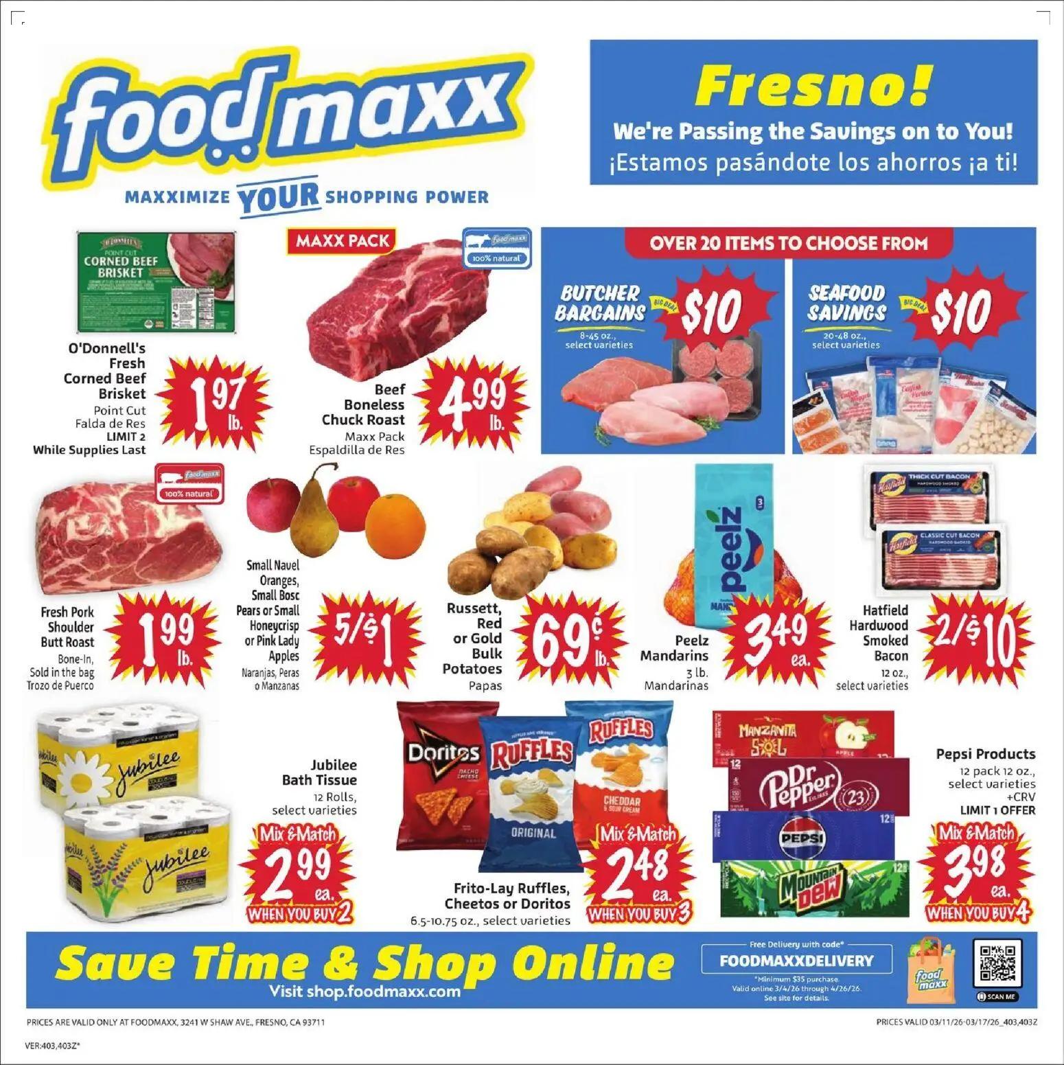 foodmaxx - FoodMaxx Weekly Ad - CA - 03/11 - 03/17 2026