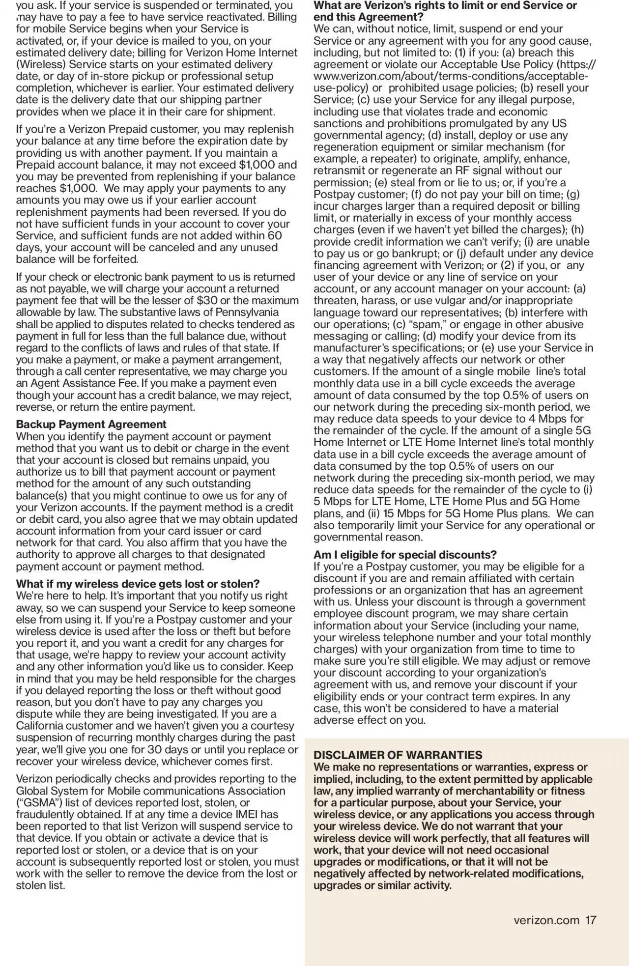 verizon - Verizon Brochure - from Friday 11/01 2025 - page: 17