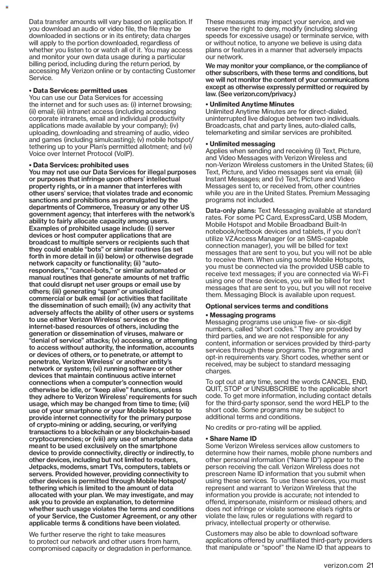 verizon - Verizon Brochure - from Friday 11/01 2025 - page: 21