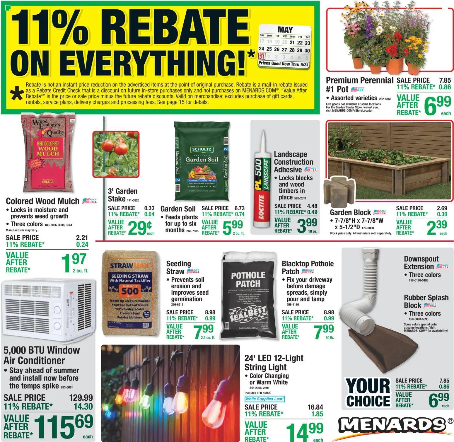 menards - Menards Weekly Ad - 05/20 - 05/31 2026