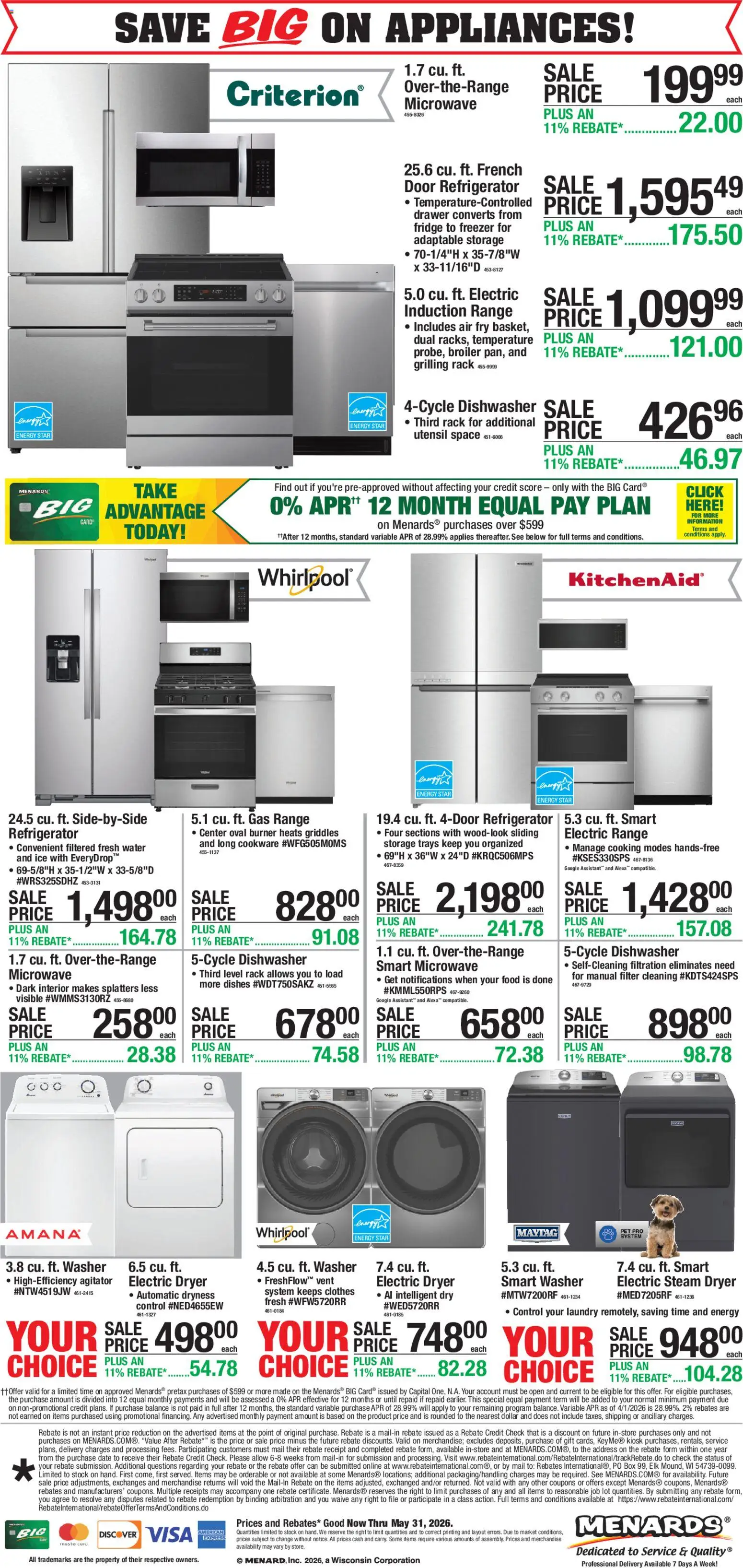 menards - Menards - Weekly Ad - 05/20 - 05/31 2026 - page: 1