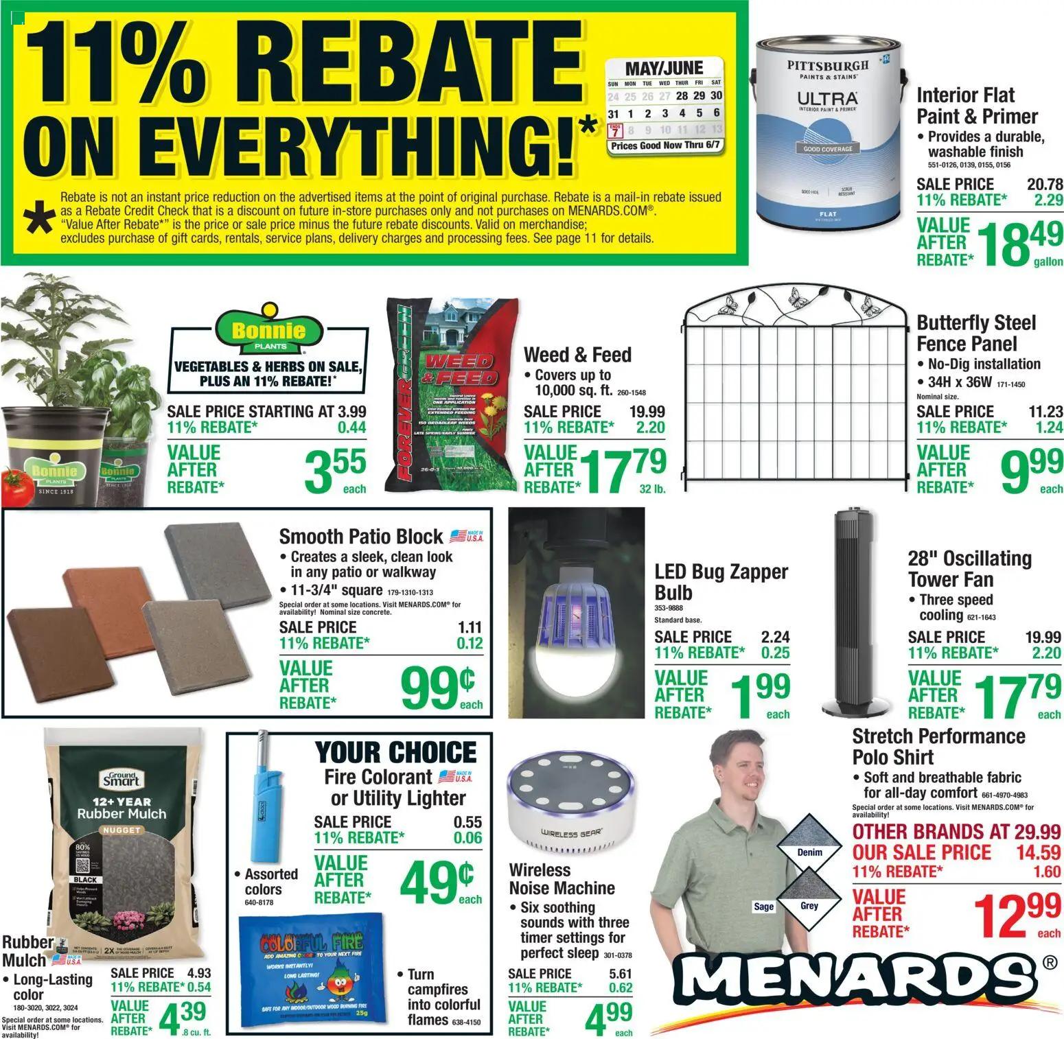 menards - Menards - Weekly Ad - 05/28 - 06/07 2026