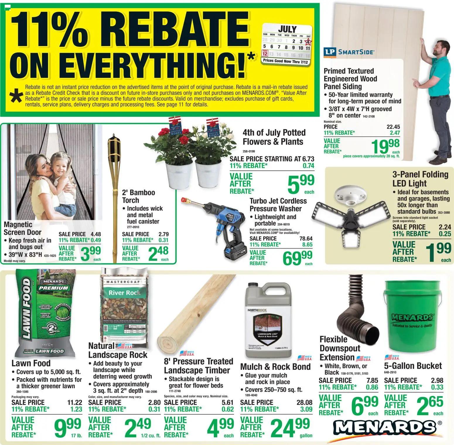 menards - Menards Weekly Ad - 07/02 - 07/12 2026 - page: 1