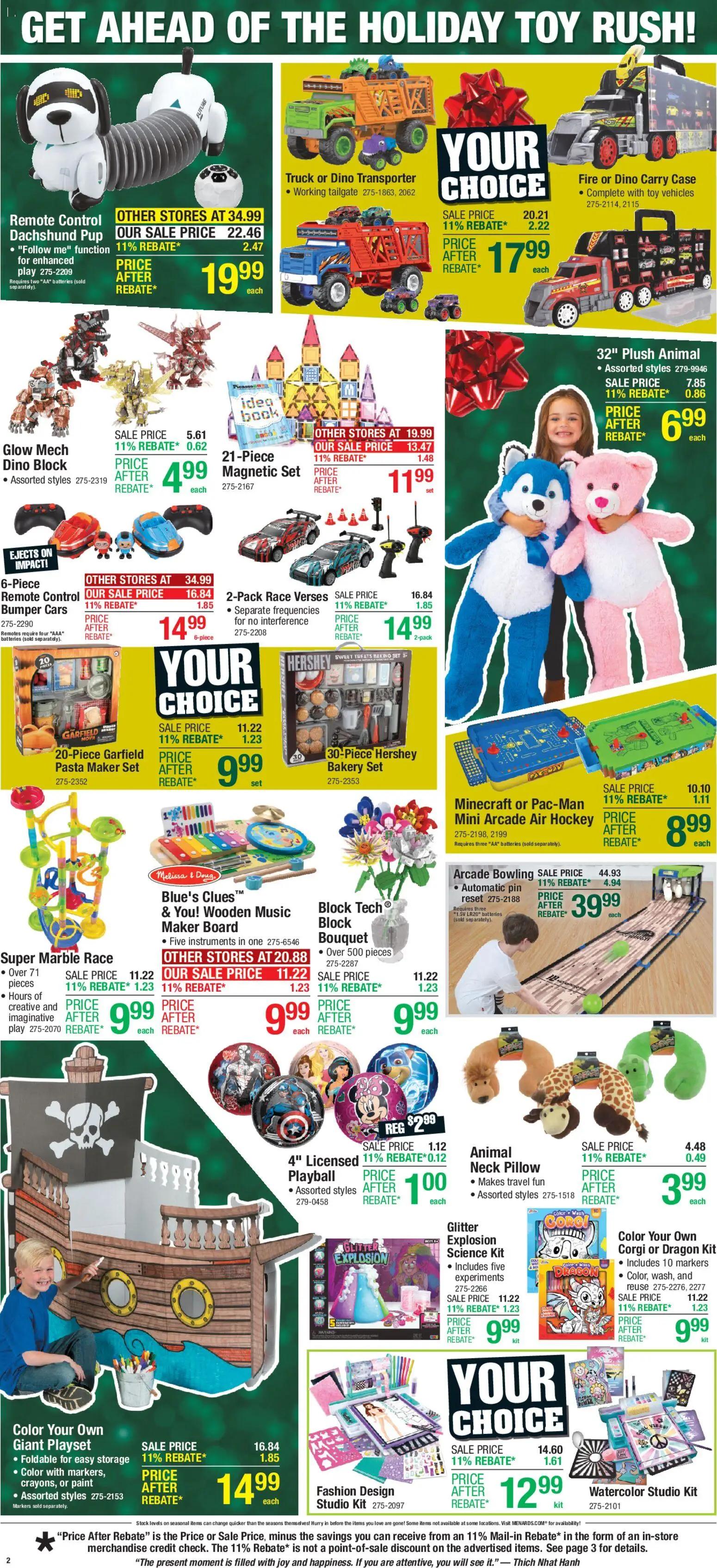 menards - Weekly ads Menards BLACK FRIDAY from 10/22/2025 - page: 2