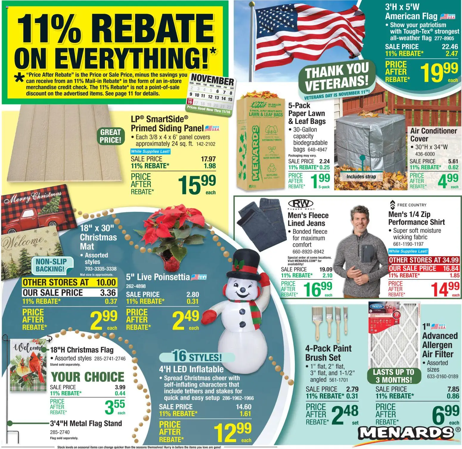 menards - Menards Weekly Ad - 11/05 - 11/16 2025