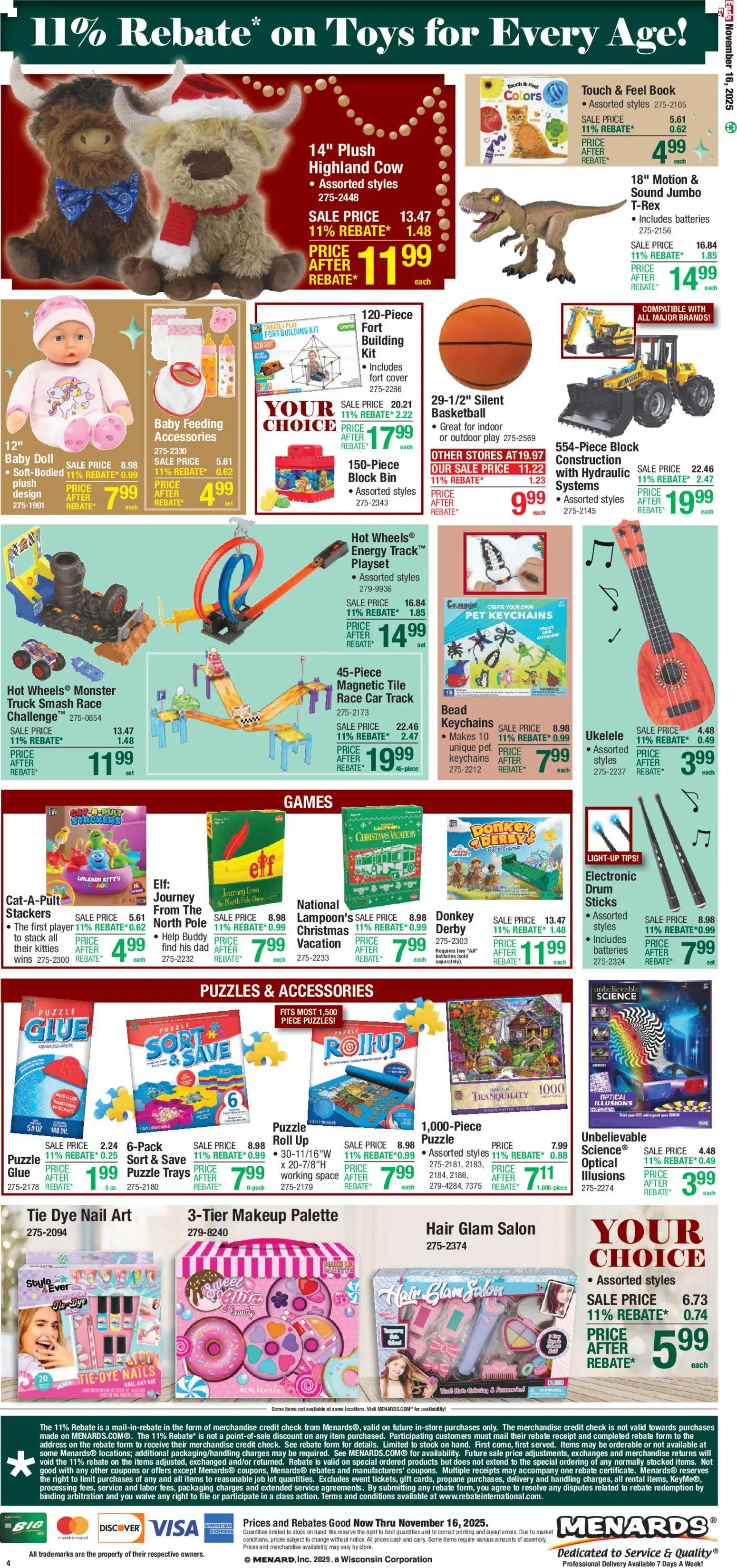 menards - Menards Christmas Decor Sale - 11/05 - 11/16 2025 - page: 4