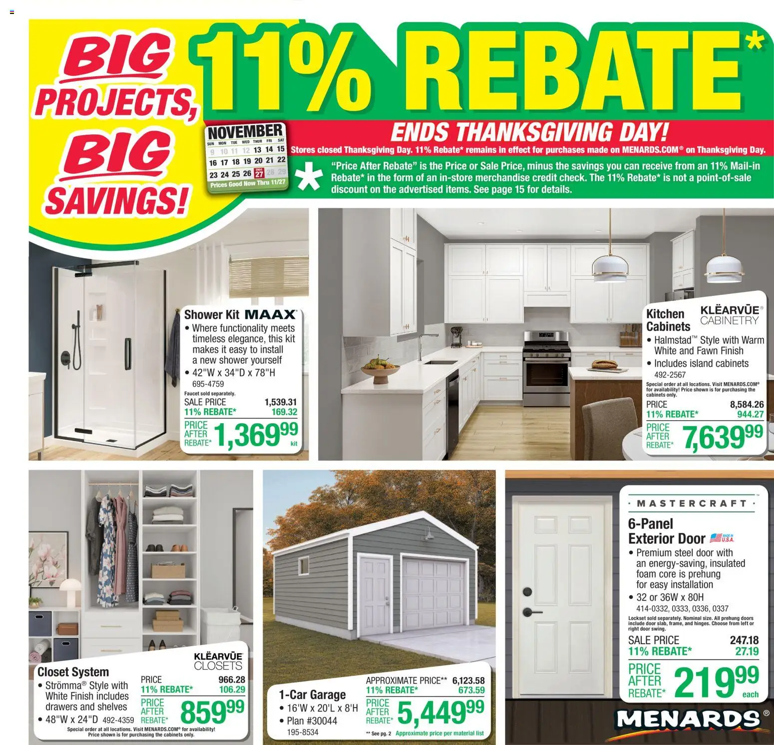 menards - Menards Weekly Ad - 11/13 - 11/27 2025